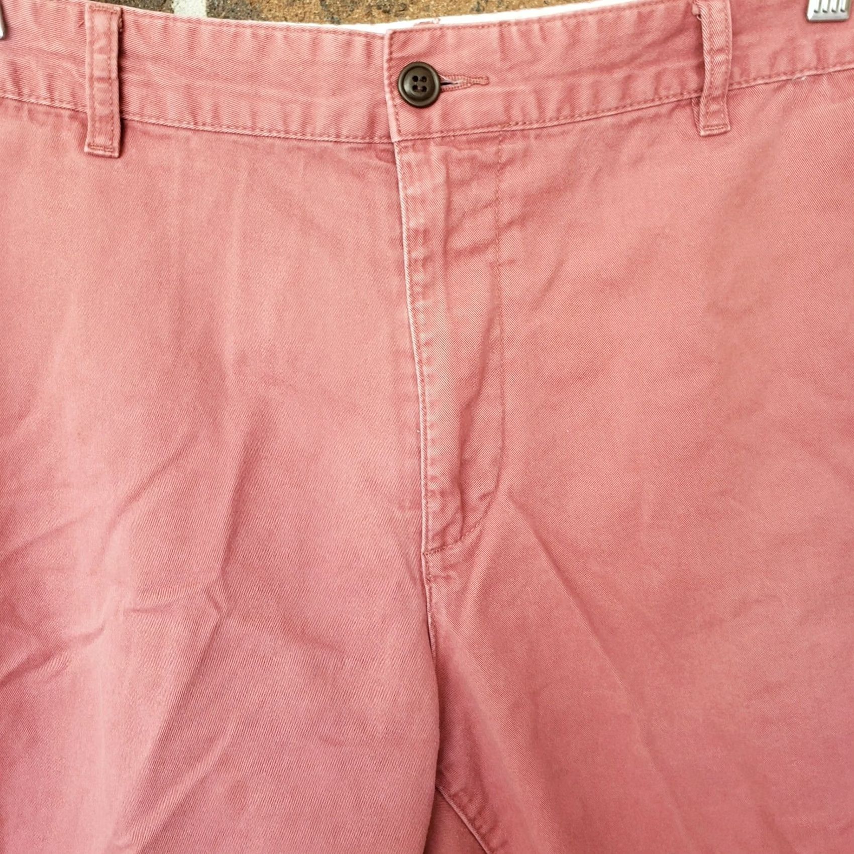 Dockers DOCKERS Shorts Mens Size 36 Red 100% Cotton 10" Inseam Flat Front Pockets Casual Size US 36 / EU 52 - 3 Thumbnail
