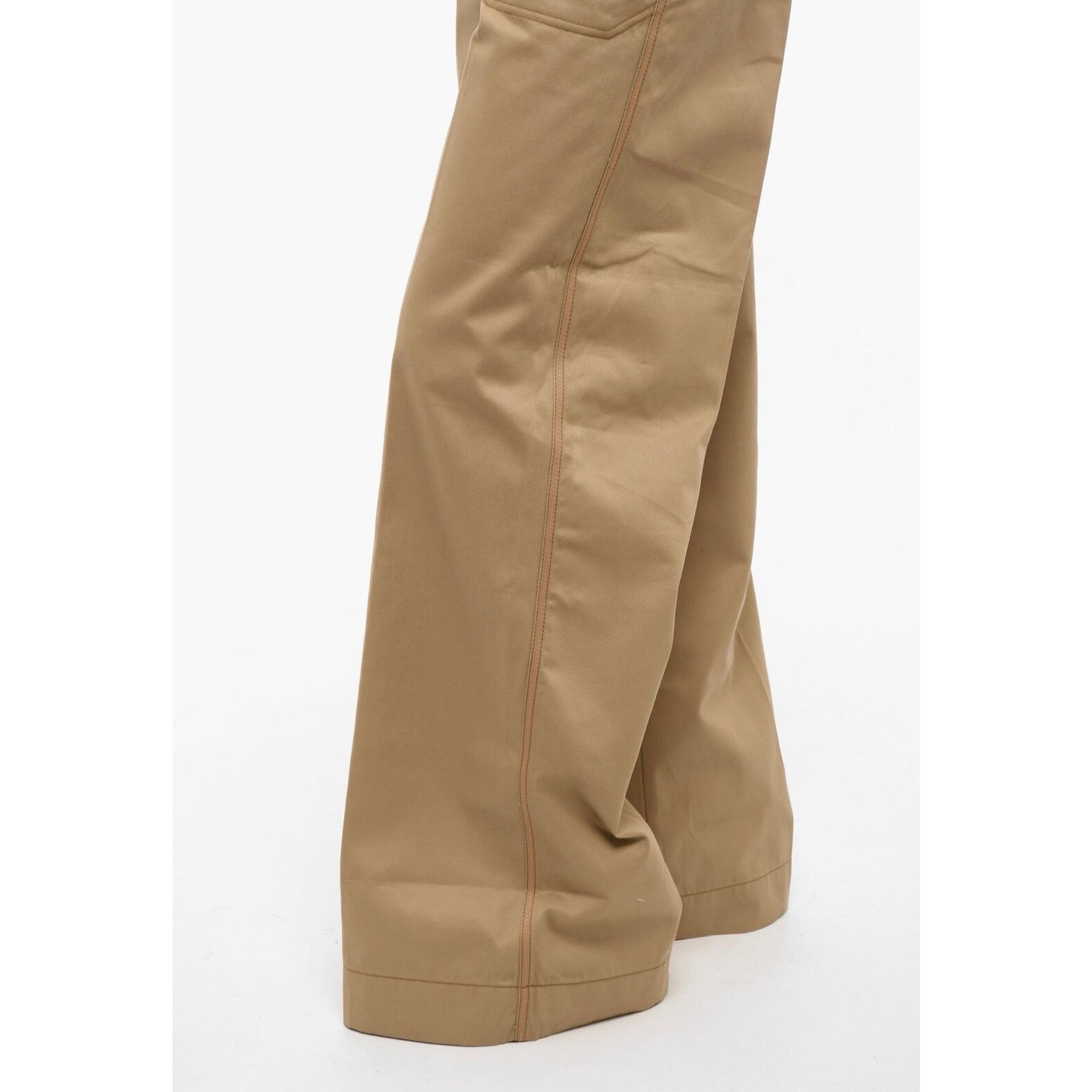 Diesel NWT Diesel High waisted P-Bistro Wide Leg Pants $225 size 28 Size 28" / US 6 / IT 42 - 3 Thumbnail