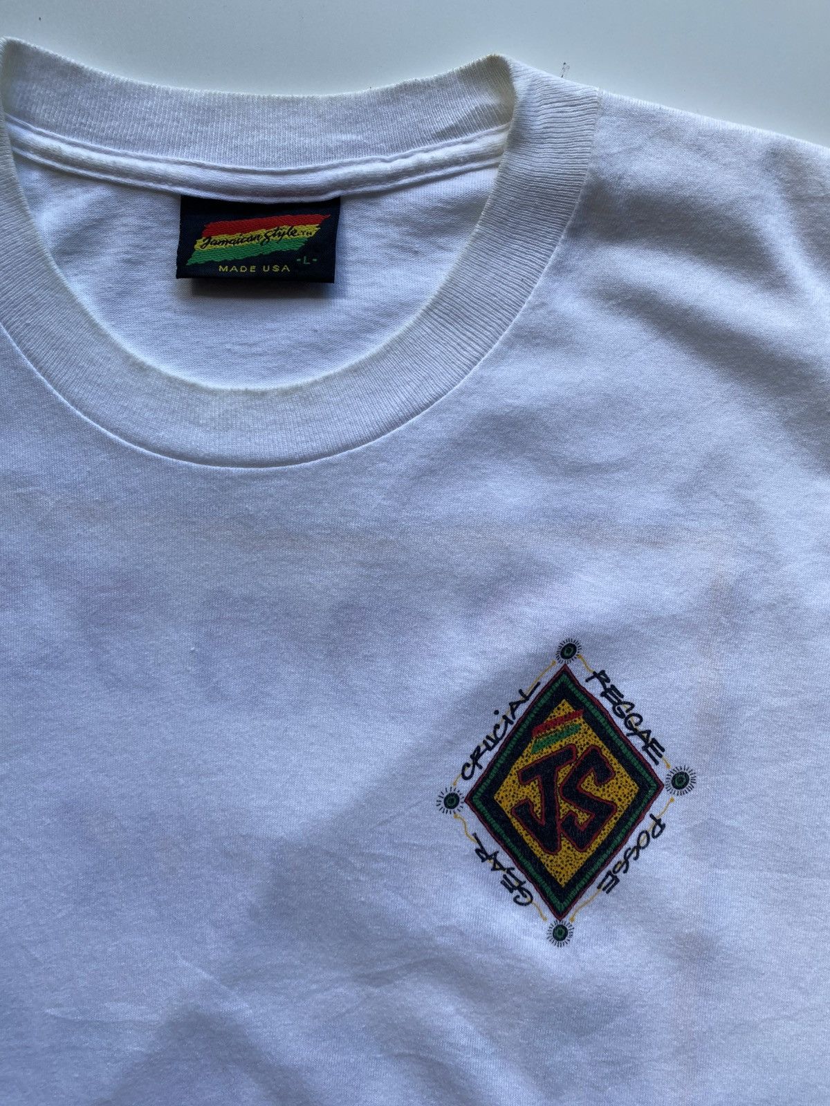 Band Tees Roots Rock Reggae Jamaican Style vintage tshirt Size US L / EU 52-54 / 3 - 3 Thumbnail