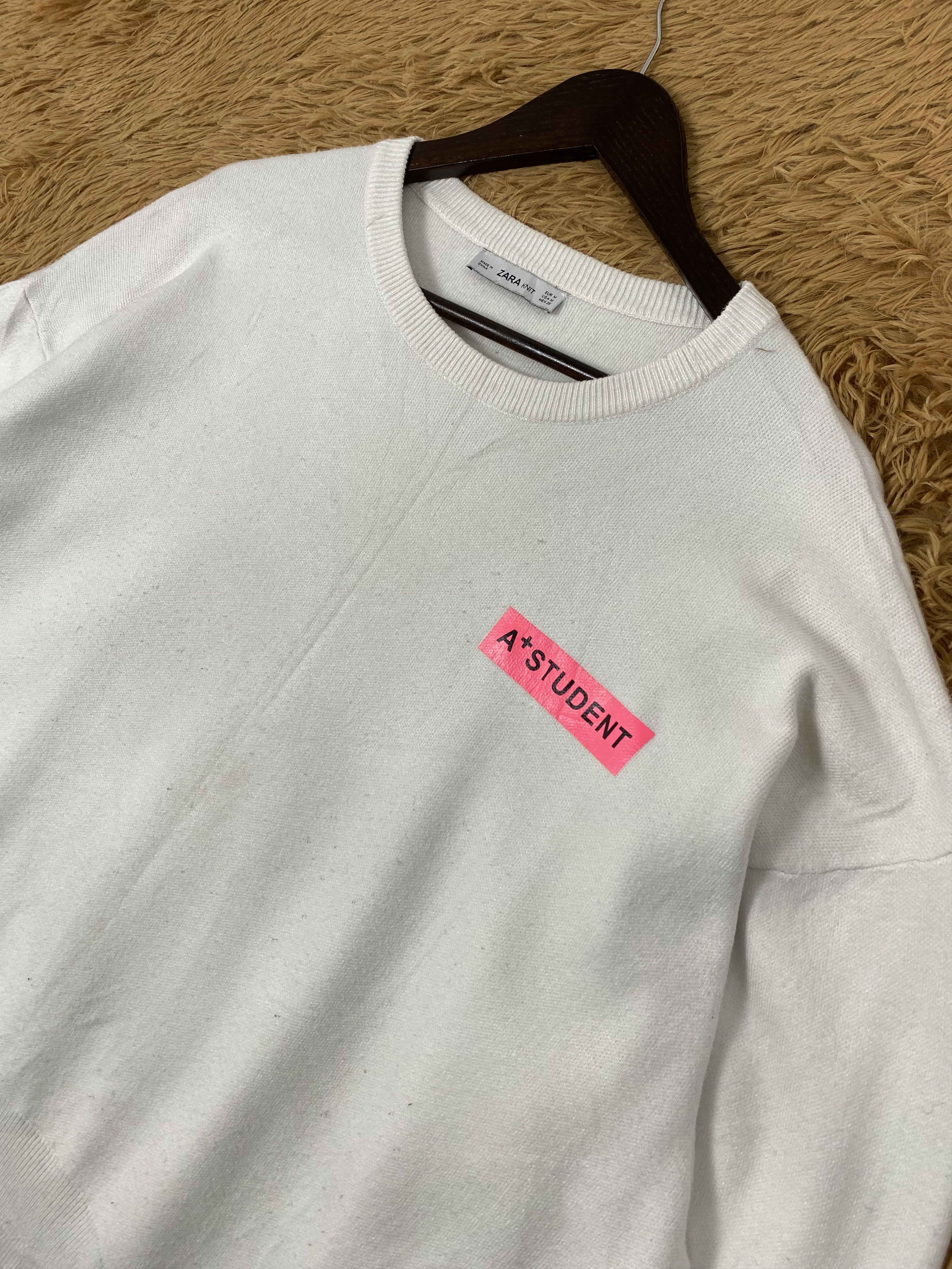Zara Vintage Zara Knit Sweatshirts PS0034 Size US XL / EU 56 / 4 - 3 Thumbnail