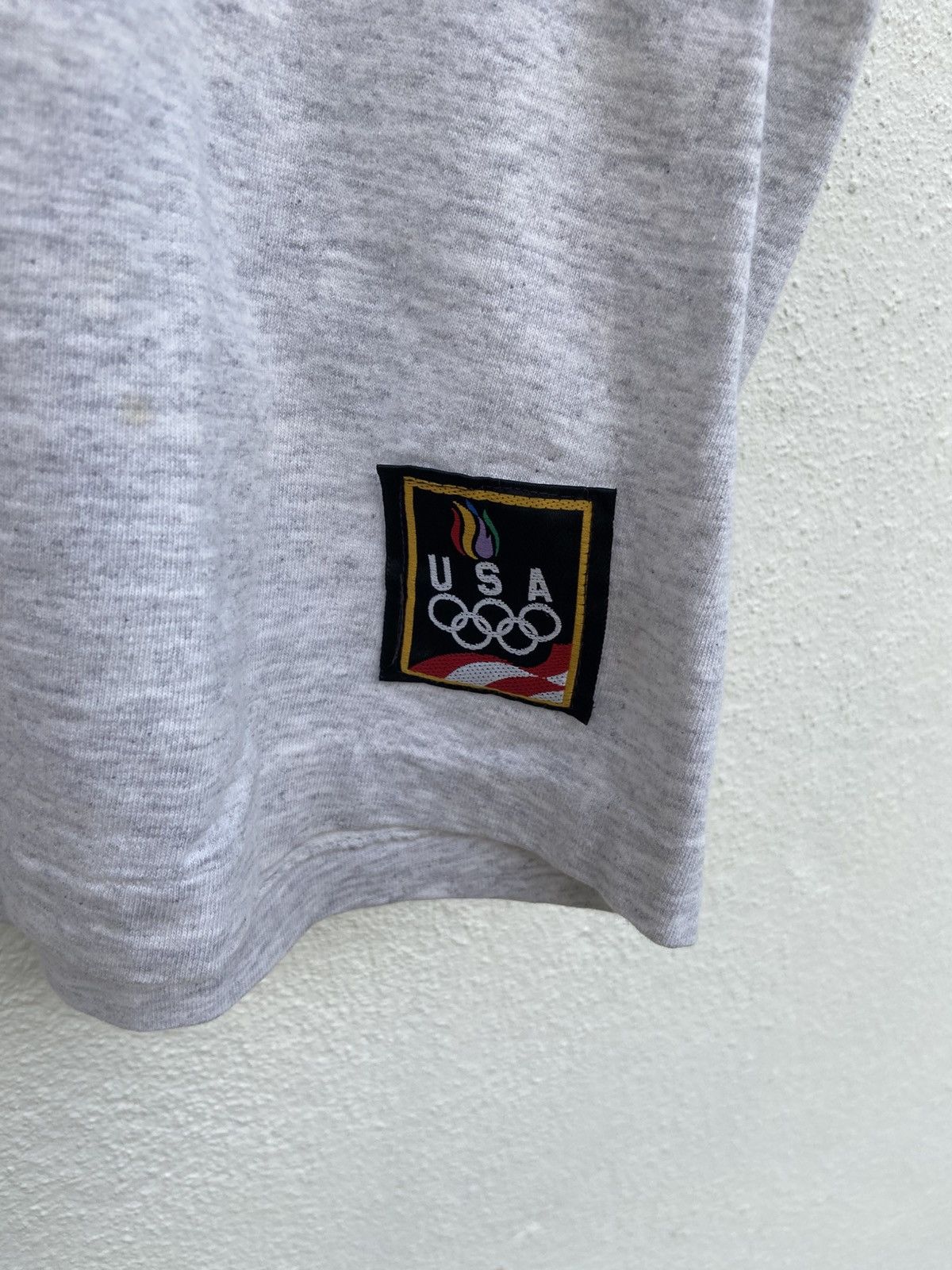 USA Olympics 🔥 Vintage 90s Vintage USA Olympic Nutmeg t shirt Size US L / EU 52-54 / 3 - 3 Thumbnail