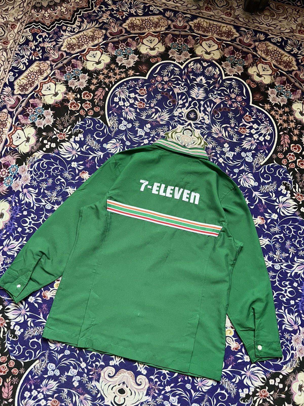 Japanese Brand Vintage 7 Eleven Japanese Brand Workers Uniform Jacket Size US M / EU 48-50 / 2 - 10 Thumbnail