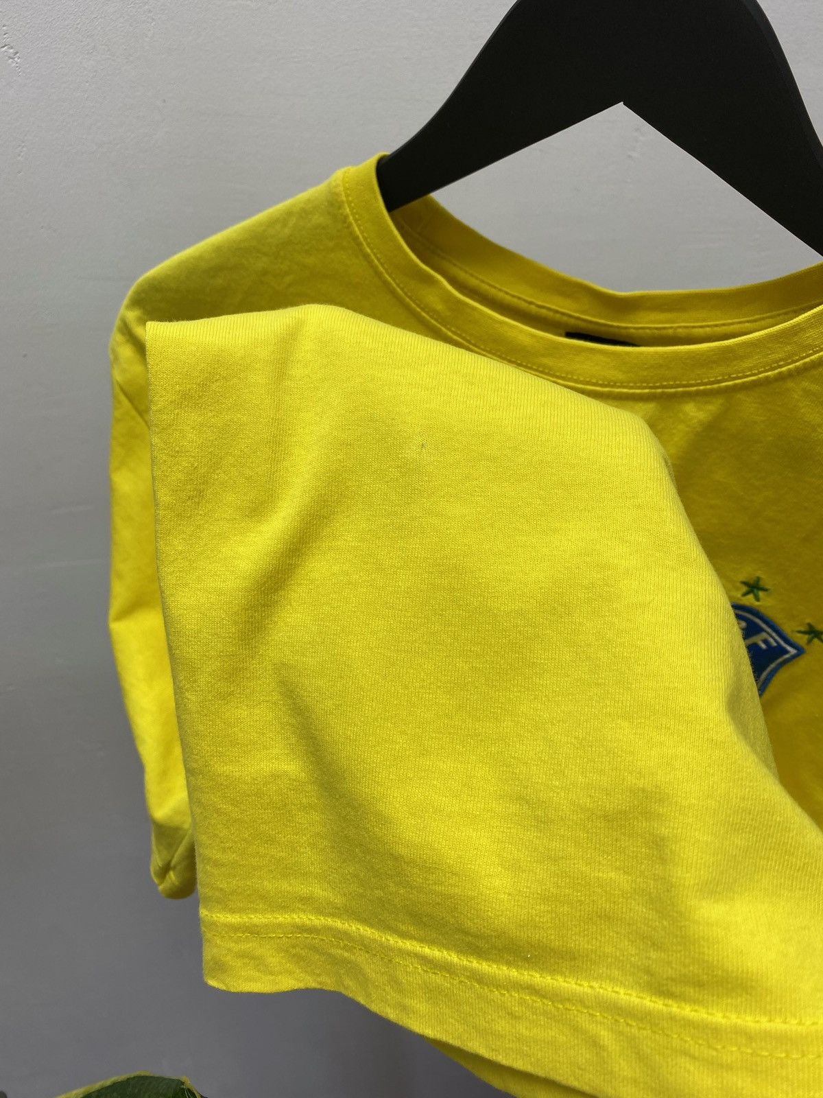 Other × Vintage Brazil 10 Pele Toffs Football Soccer Jersey Retro Remake Size US L / EU 52-54 / 3 - 12 Thumbnail