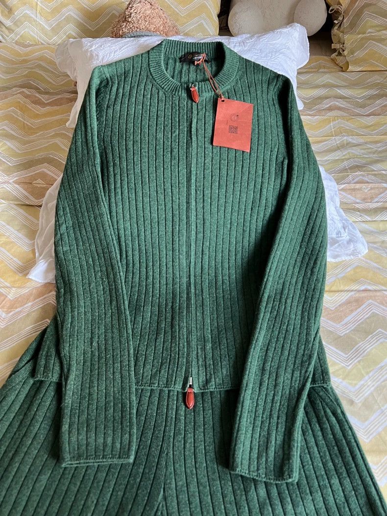 Loro Piana LORO PIANA Cashmere top and trousers Size 27" / US 4 / IT 40 - 2 Thumbnail