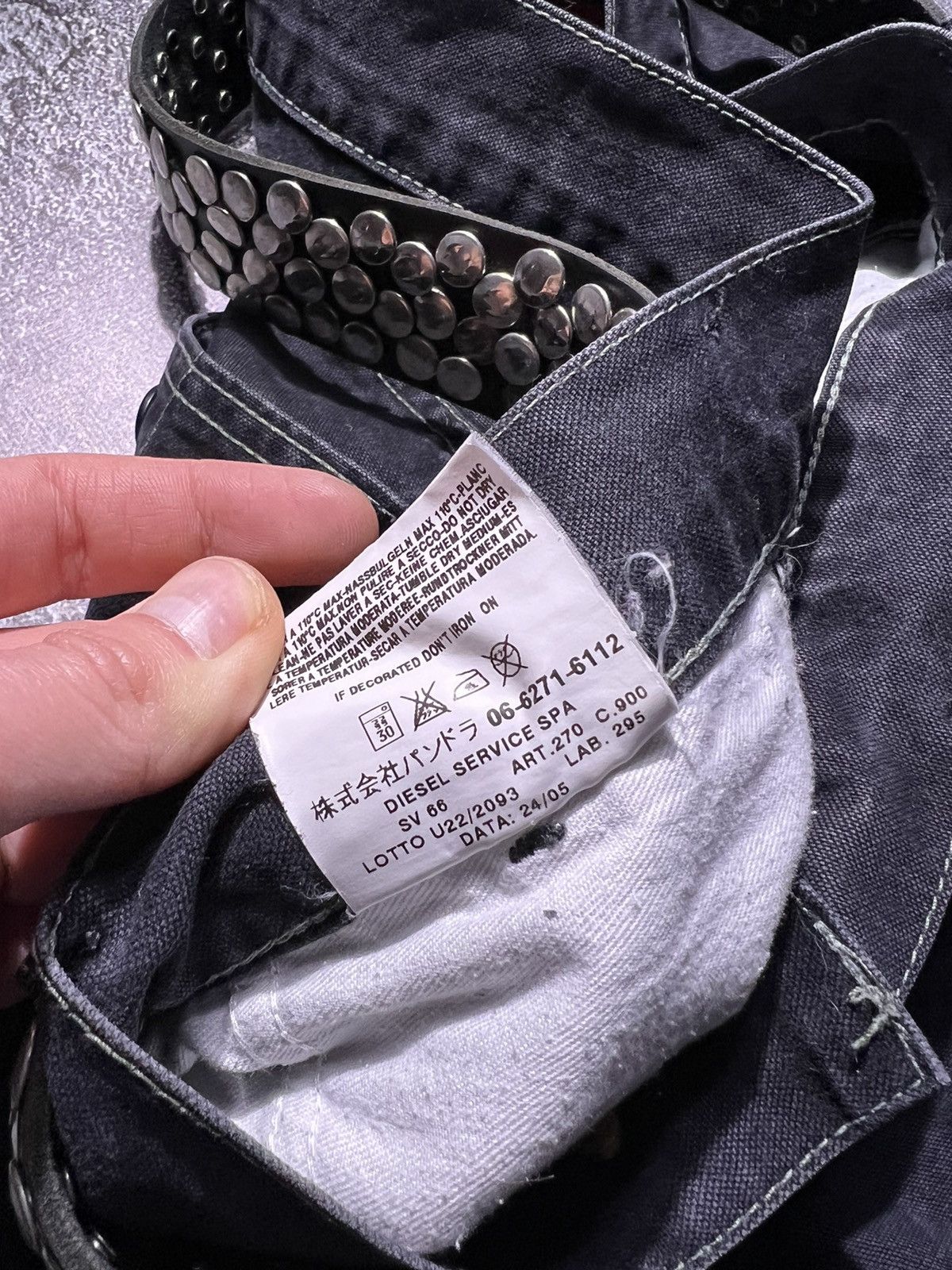 Diesel Vintage Y2K Diesel Work Pants Size US 34 / EU 50 - 7 Thumbnail