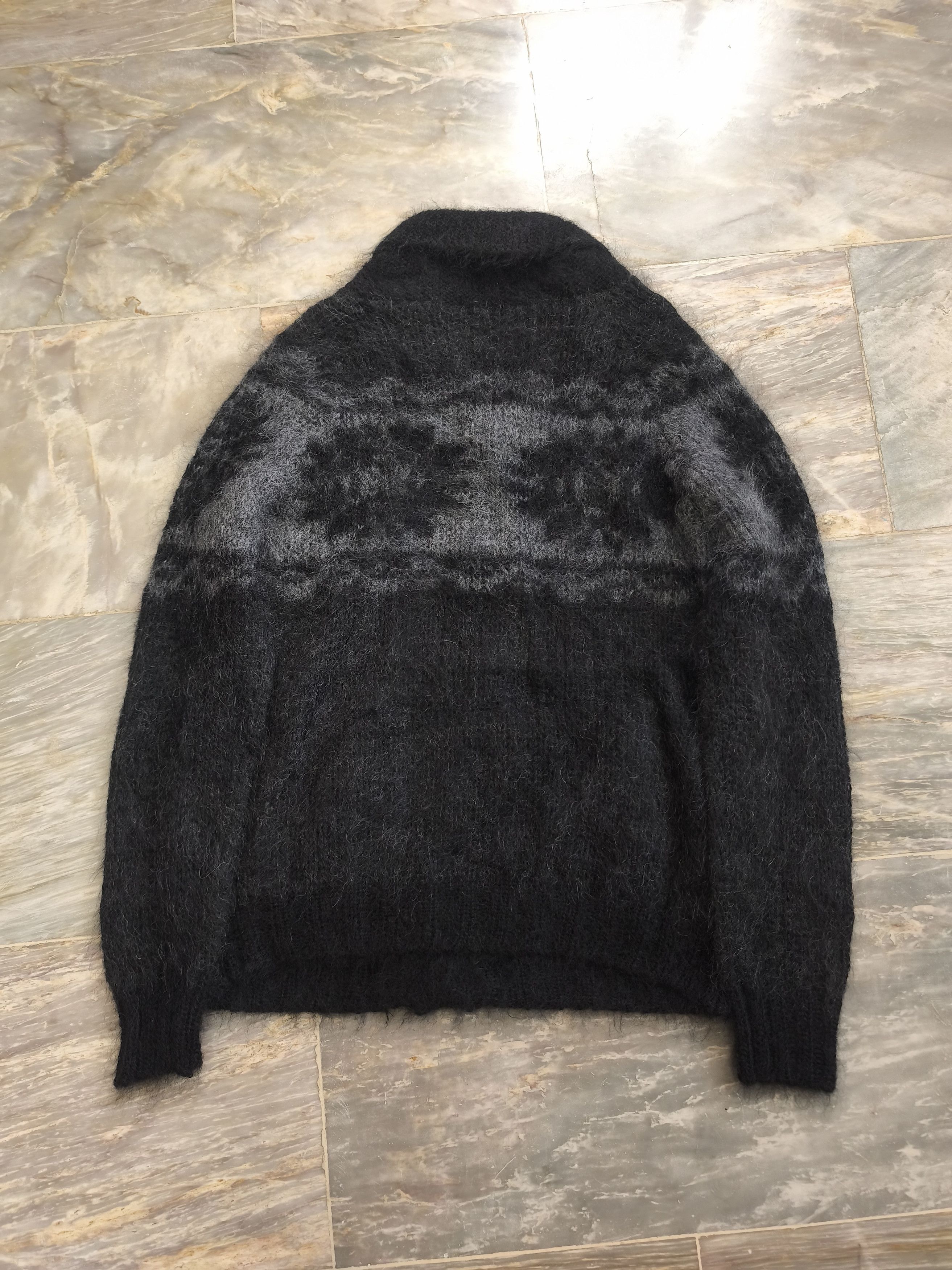 Comme des Garcons AW10 GANRYU Fumito Comme des Garçons Nordic Knit Cardigan Size US S / EU 44-46 / 1 - 7 Thumbnail