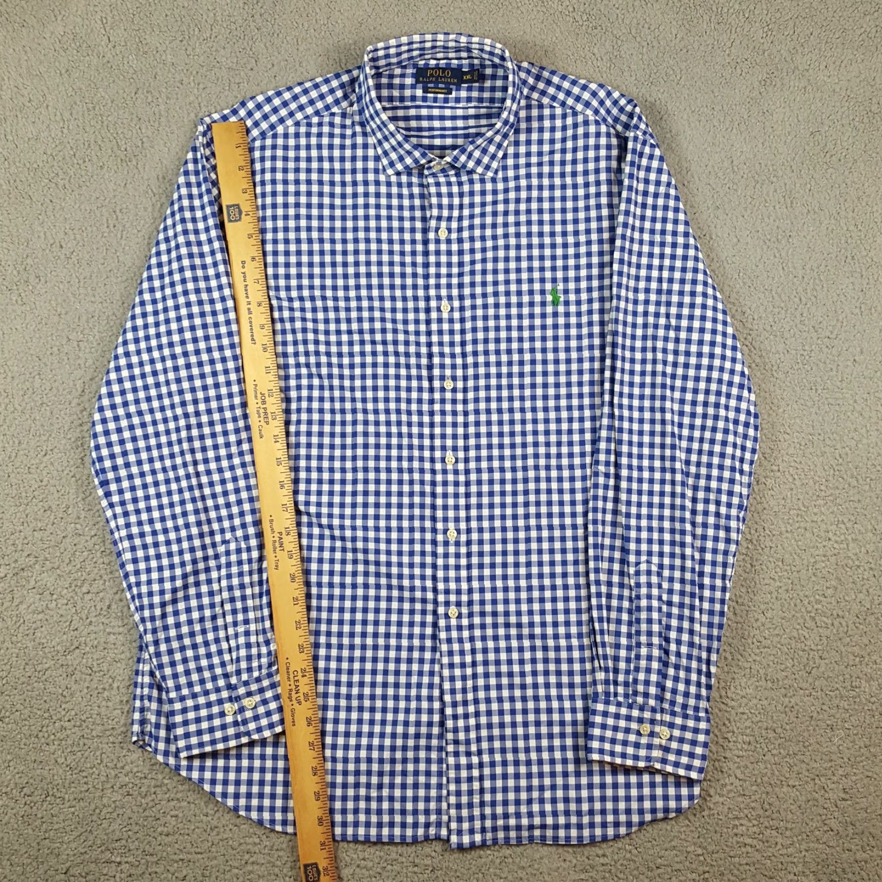 Polo Ralph Lauren Vintage Polo Ralph Lauren Men's 2XL Gingham Plaid Button-Up Shirt Collared Casual Preppy Size US XXL / EU 58 / 5 - 8 Thumbnail
