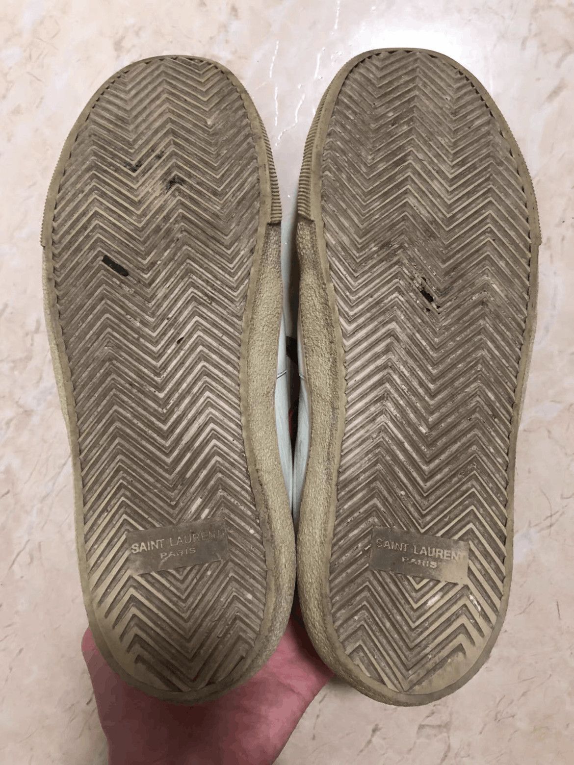 Saint Laurent Paris Sz 42 Saint Laurent Paris by Hedi 16SS Rainbow Lace Sneaker Size US 9 / EU 42 - 6 Thumbnail