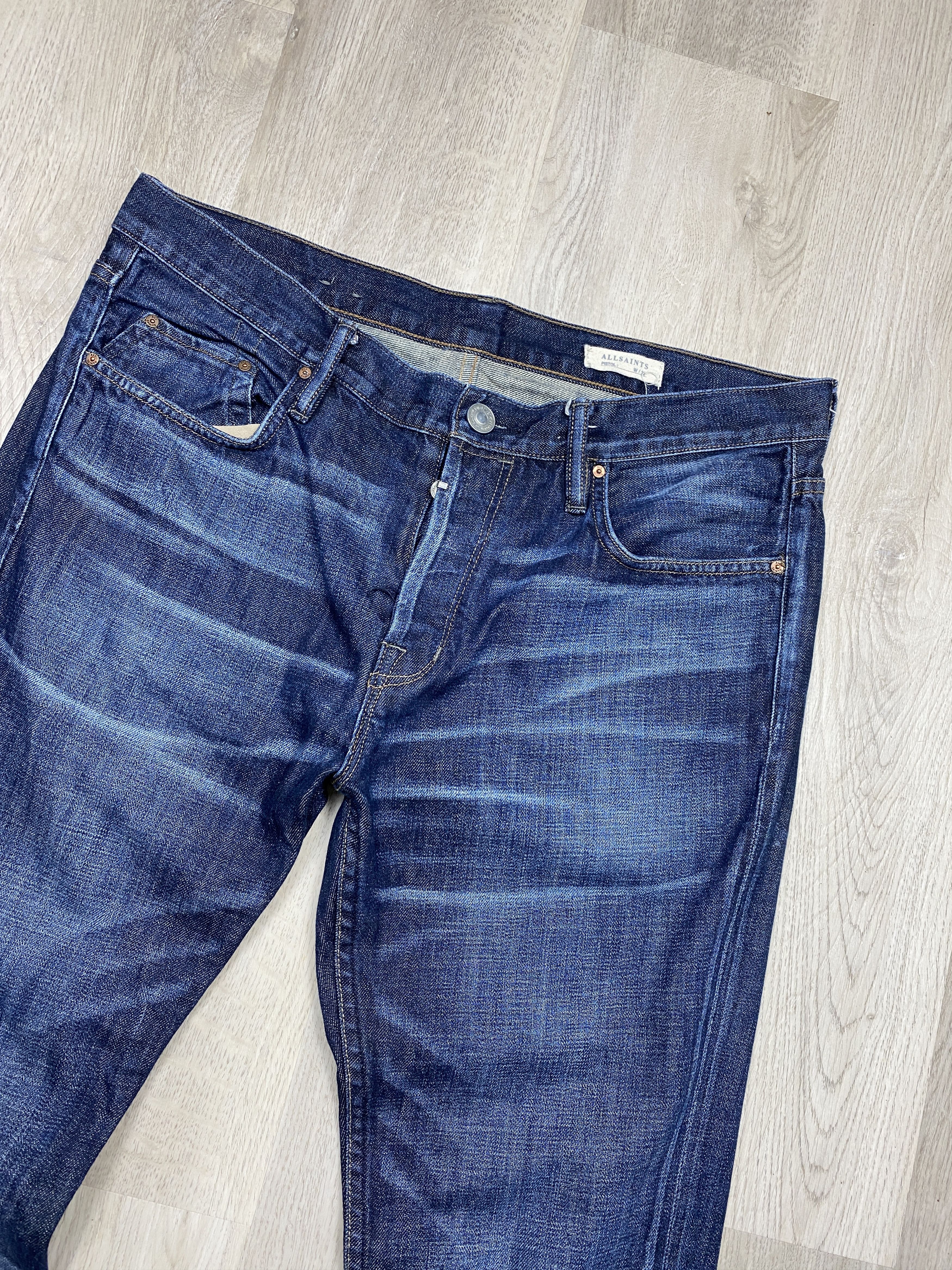 Allsaints Allsaints Hardin Pistol Vintage Mens Denim Pants Jeans Size US 32 / EU 48 - 2 Thumbnail