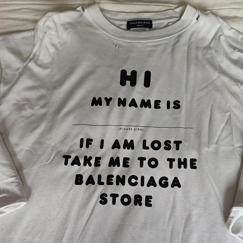 Balenciaga Balenciaga Ripped T-Shirt Xs Size Size US XS / EU 42 / 0 - 2 Thumbnail