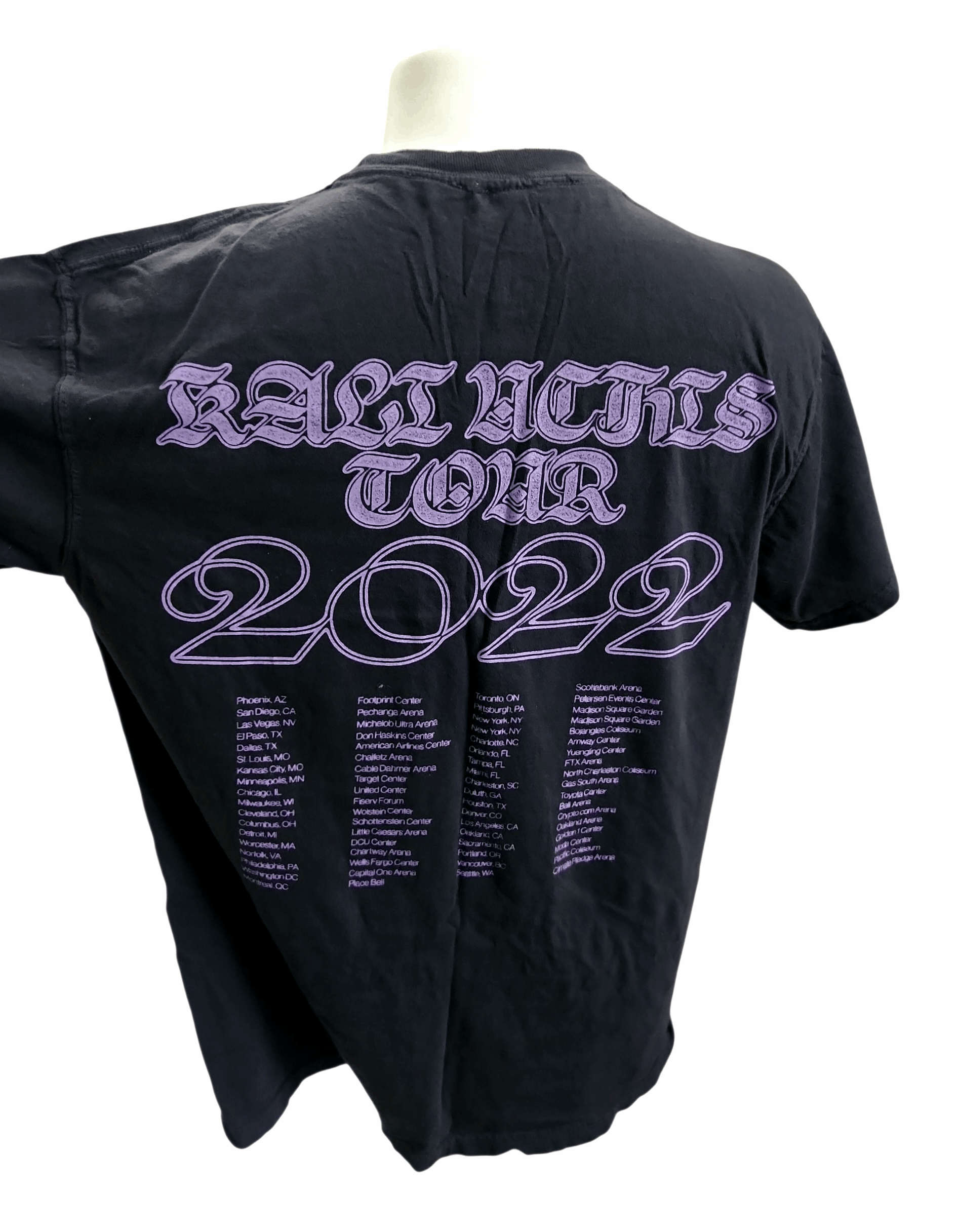 Tyler The Creator Kali Uchis 2022 Official T Shirt Size Large Black Size US L / EU 52-54 / 3 - 4 Thumbnail