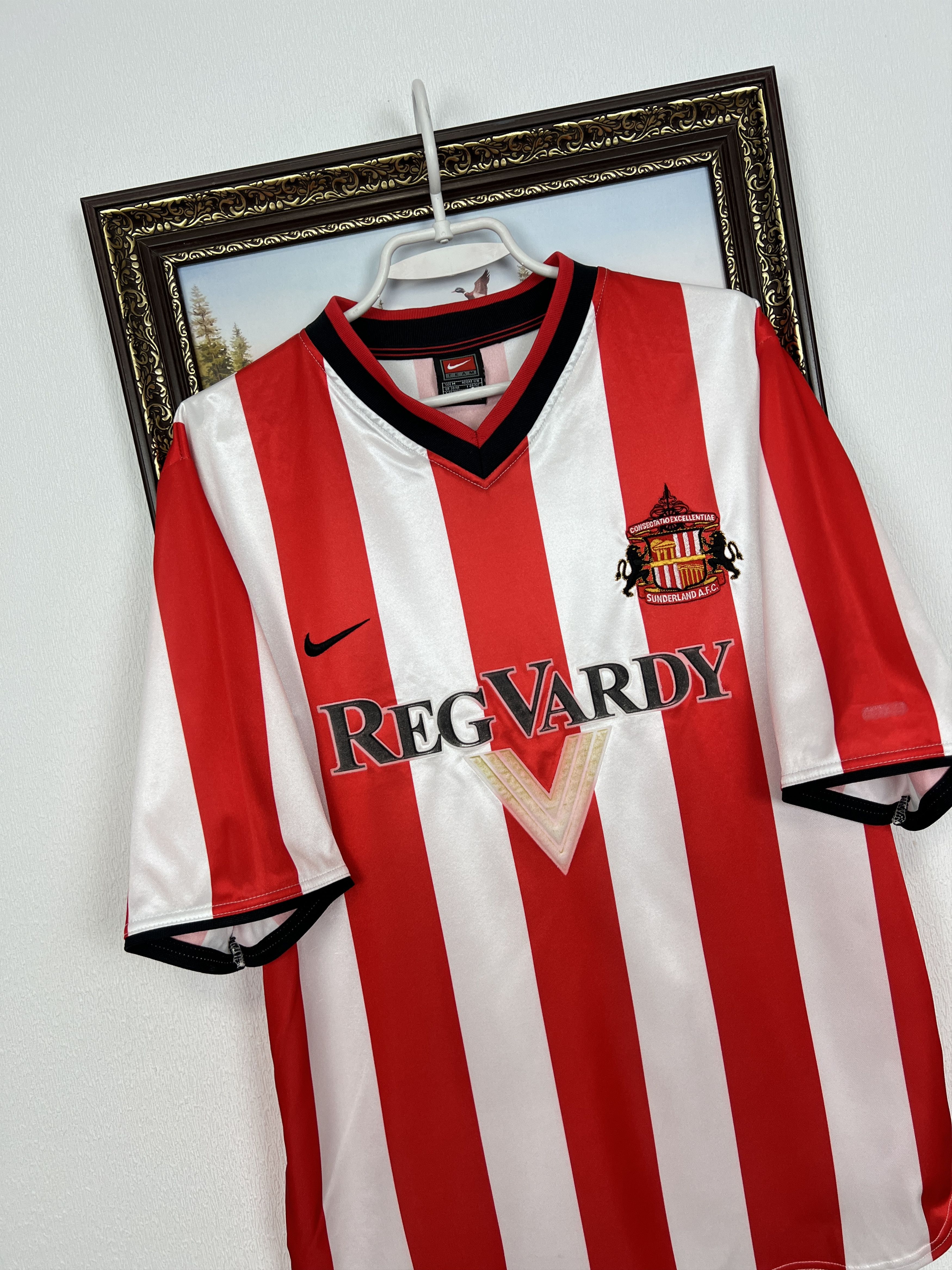 Nike Sunderland football shirt 2000 Nike Jersey Tee Hype Trikot Size US M / EU 48-50 / 2 - 4 Thumbnail