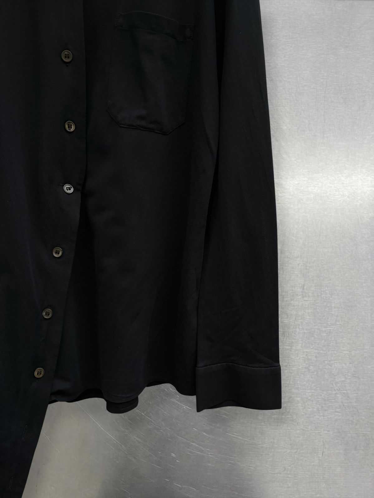 Ann Demeulemeester Ann Demeulemeester Asymmetrical Deconstructed Shirt Black Size M / US 6-8 / IT 42-44 - 5 Thumbnail