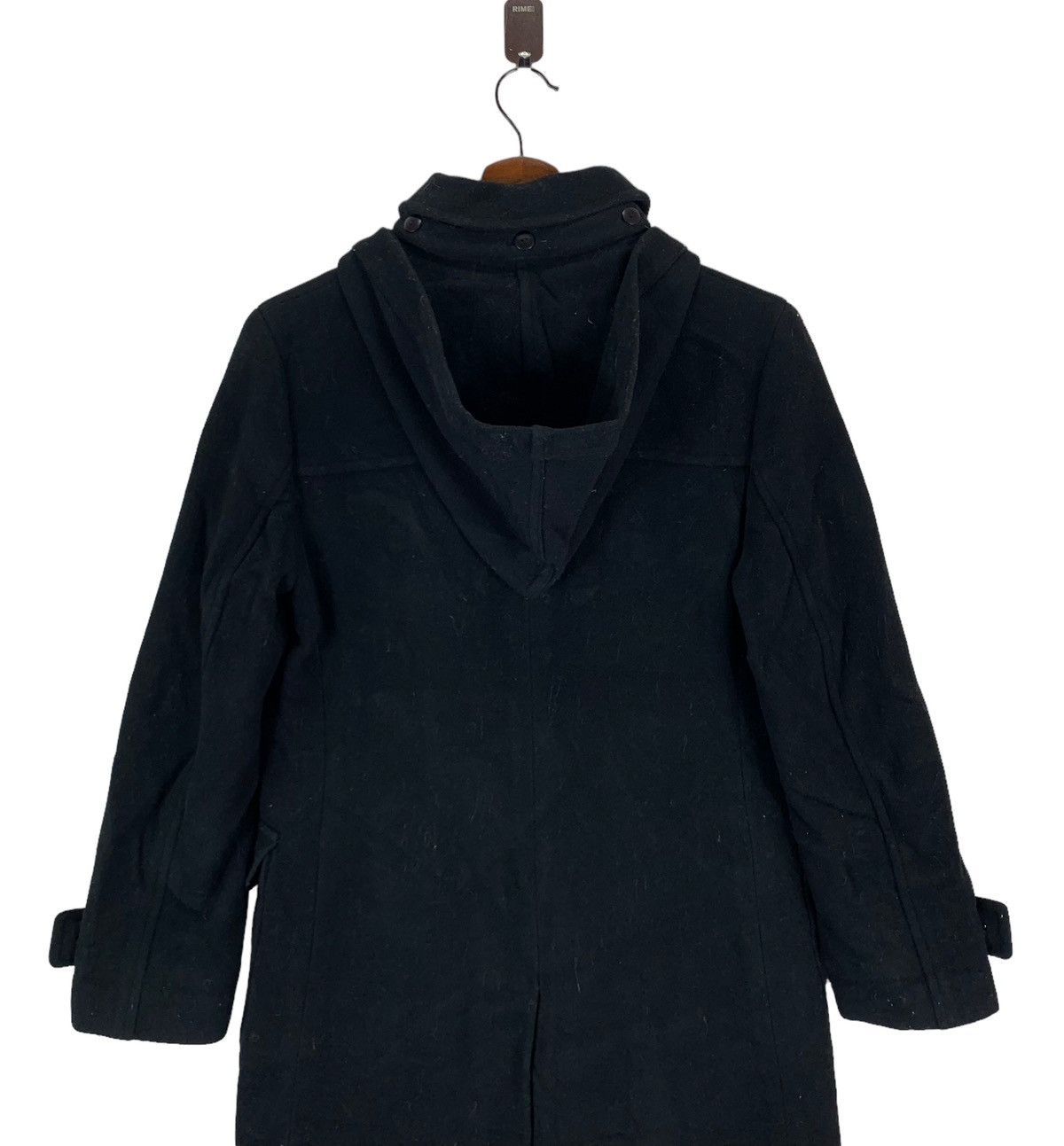 Autumn Cashmere × Yohji Yamamoto VINTAGE INED HOMME YOHJI YAMAMOTO WOOL OVERCOAT JACKET Size XS / US 0-2 / IT 36-38 - 8 Thumbnail