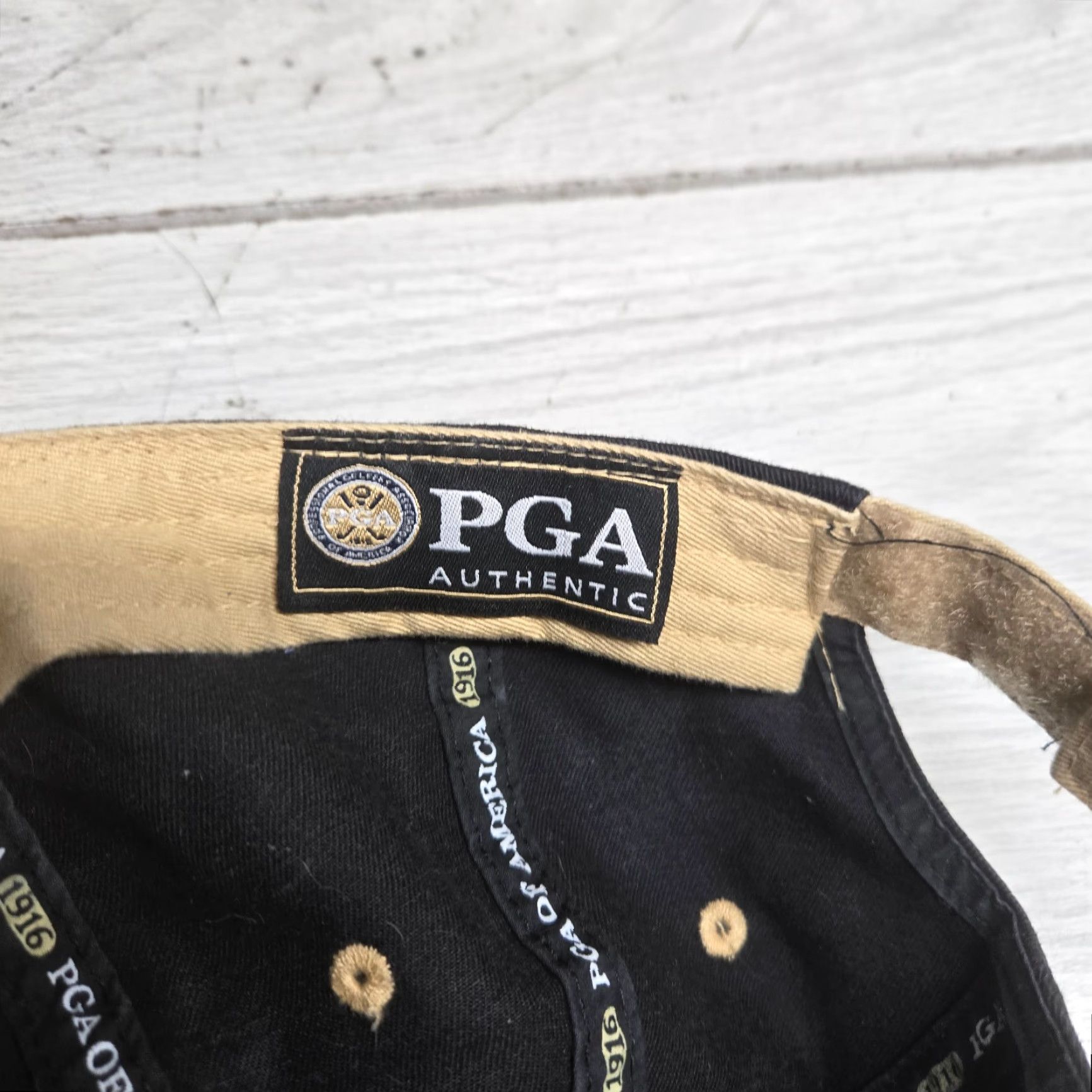 Vintage VINTAGE Ahead Golf Hat Unisex Adults Summer Cotton 2012 Ryder Cup Medinah CC Stretch Adjustable Black Size ONE SIZE - 6 Thumbnail