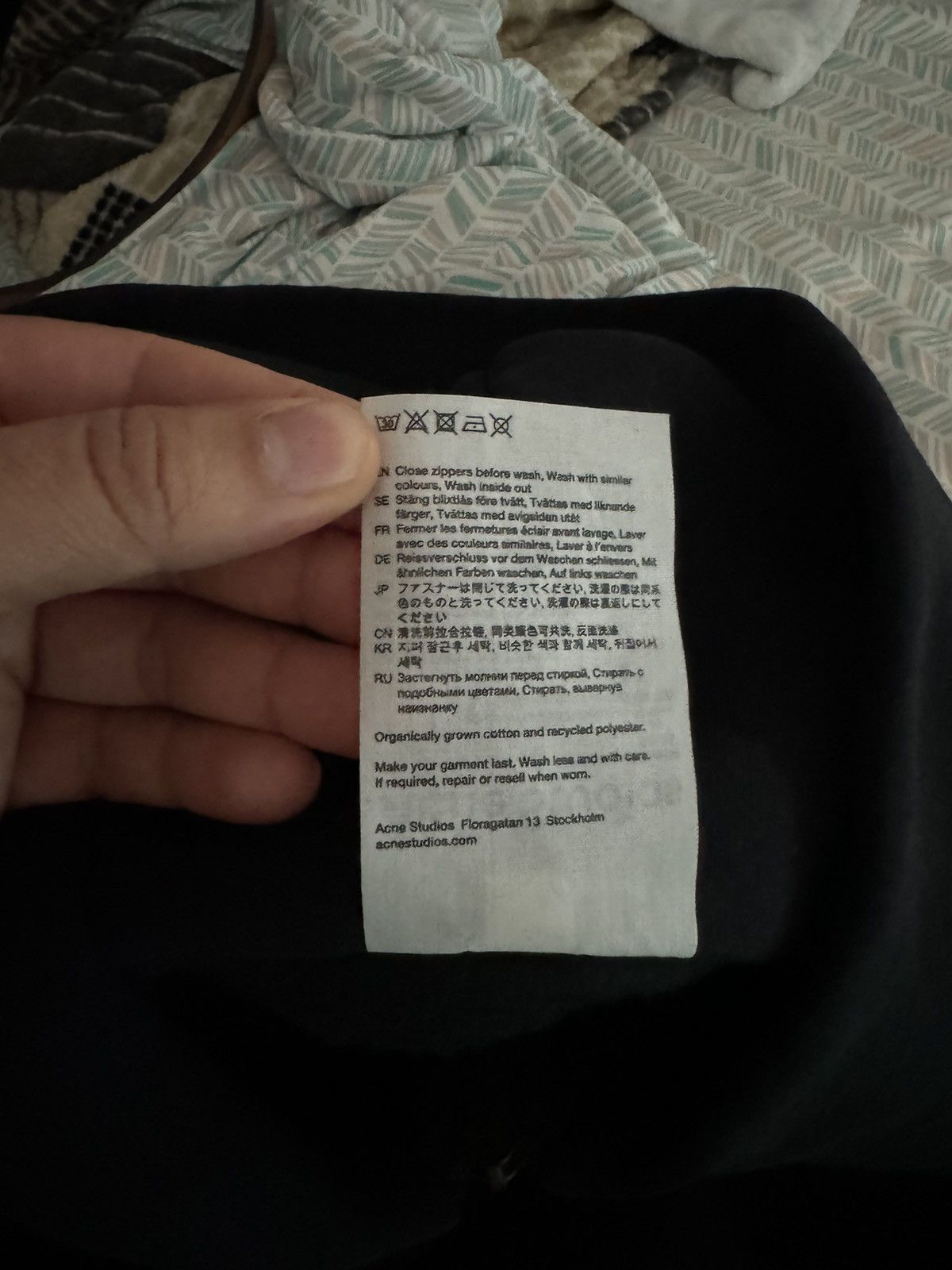 Acne Studios Acne Studios Hooded Sweatshirt w Zipper Size US L / EU 52-54 / 3 - 5 Thumbnail