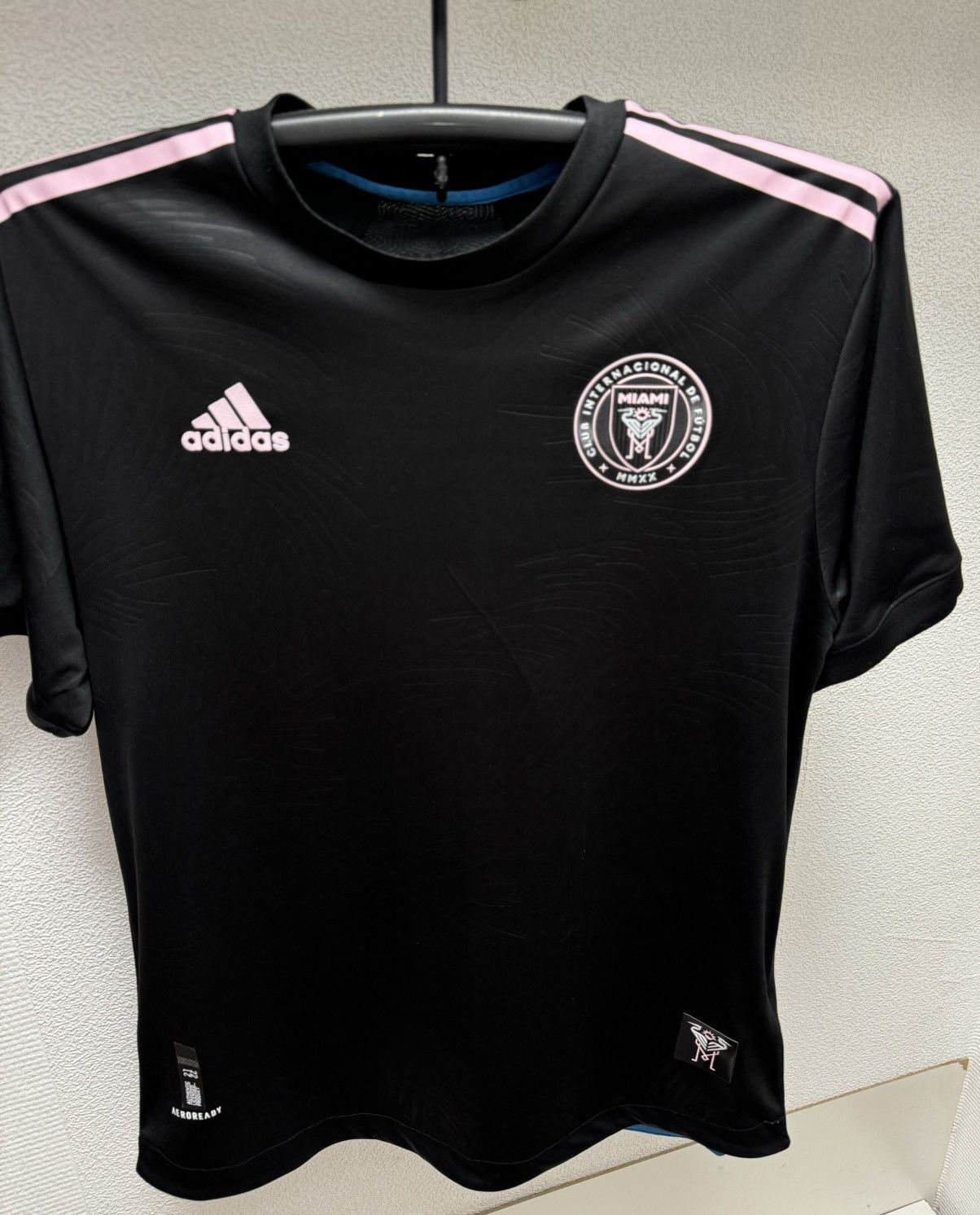 Adidas Inter Miami adidas black soccer jersey Xl sz Size US XL / EU 56 / 4 - 3 Thumbnail