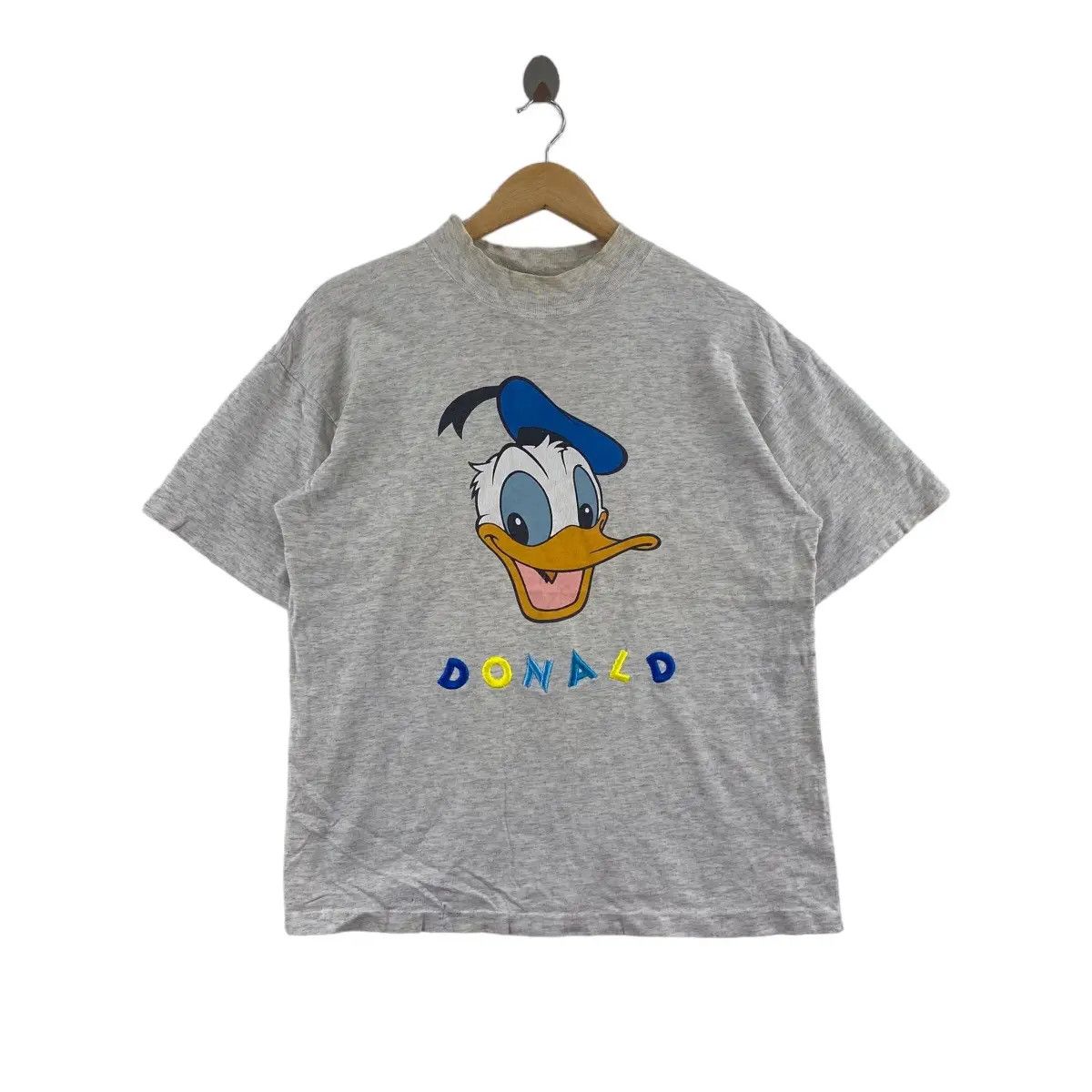 Disney Vintage 90’ DISNEY FASHION DONAL DUCK Tee Shirt Top Size M / US 6-8 / IT 42-44 - 1 Thumbnail