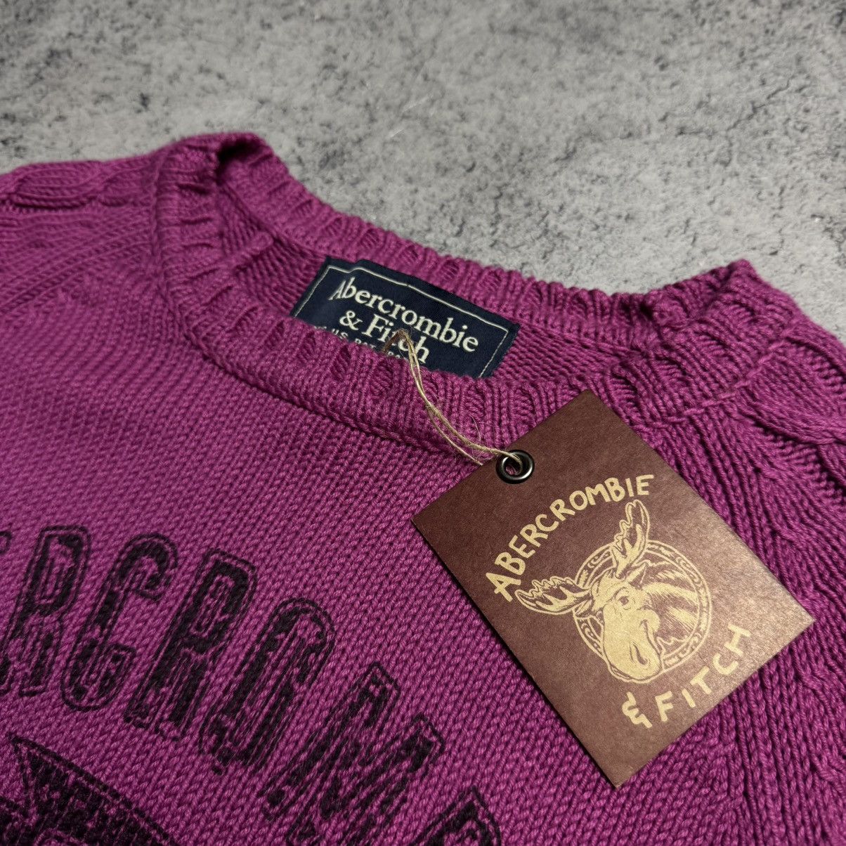 Abercrombie & Fitch NEW Abercrombie & Fitch Vintage Rare Sweater Size L / US 10 / IT 46 - 4 Thumbnail