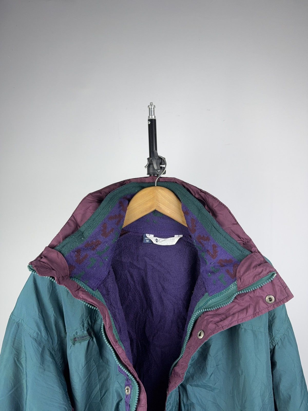 Columbia Vintage Retro Columbia USA 90s 2-in-1 Fleece Lined Parka Size US M / EU 48-50 / 2 - 16 Thumbnail