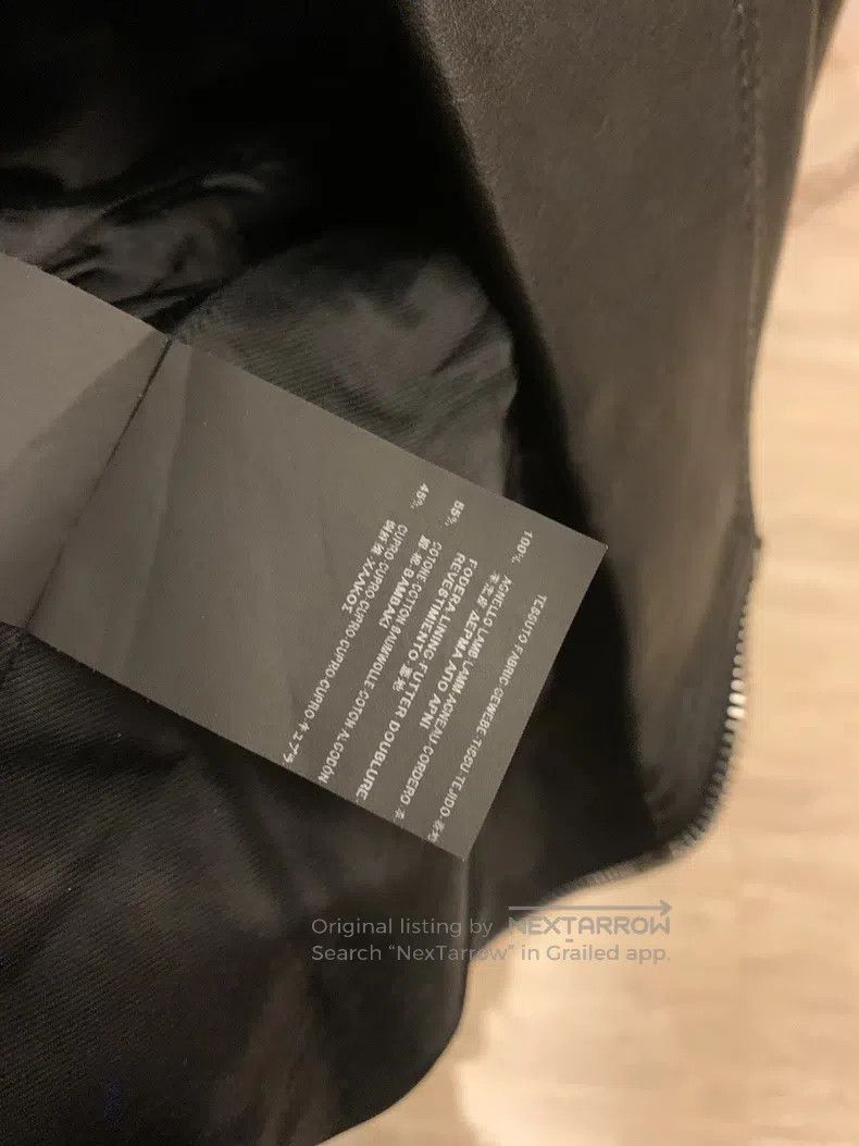 Saint Laurent Paris Saint Laurent Paris Leather Jacket Size S / US 4 / IT 40 - 6 Thumbnail