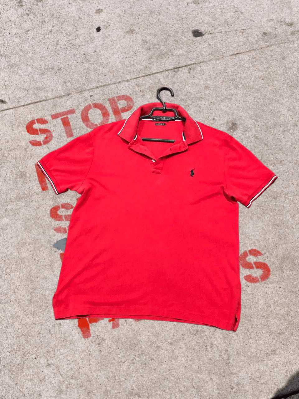 Polo Ralph Lauren Polo Ralph Lauren Embroidered Big Pony Rugby Shirt Size US M / EU 48-50 / 2 - 1 Thumbnail