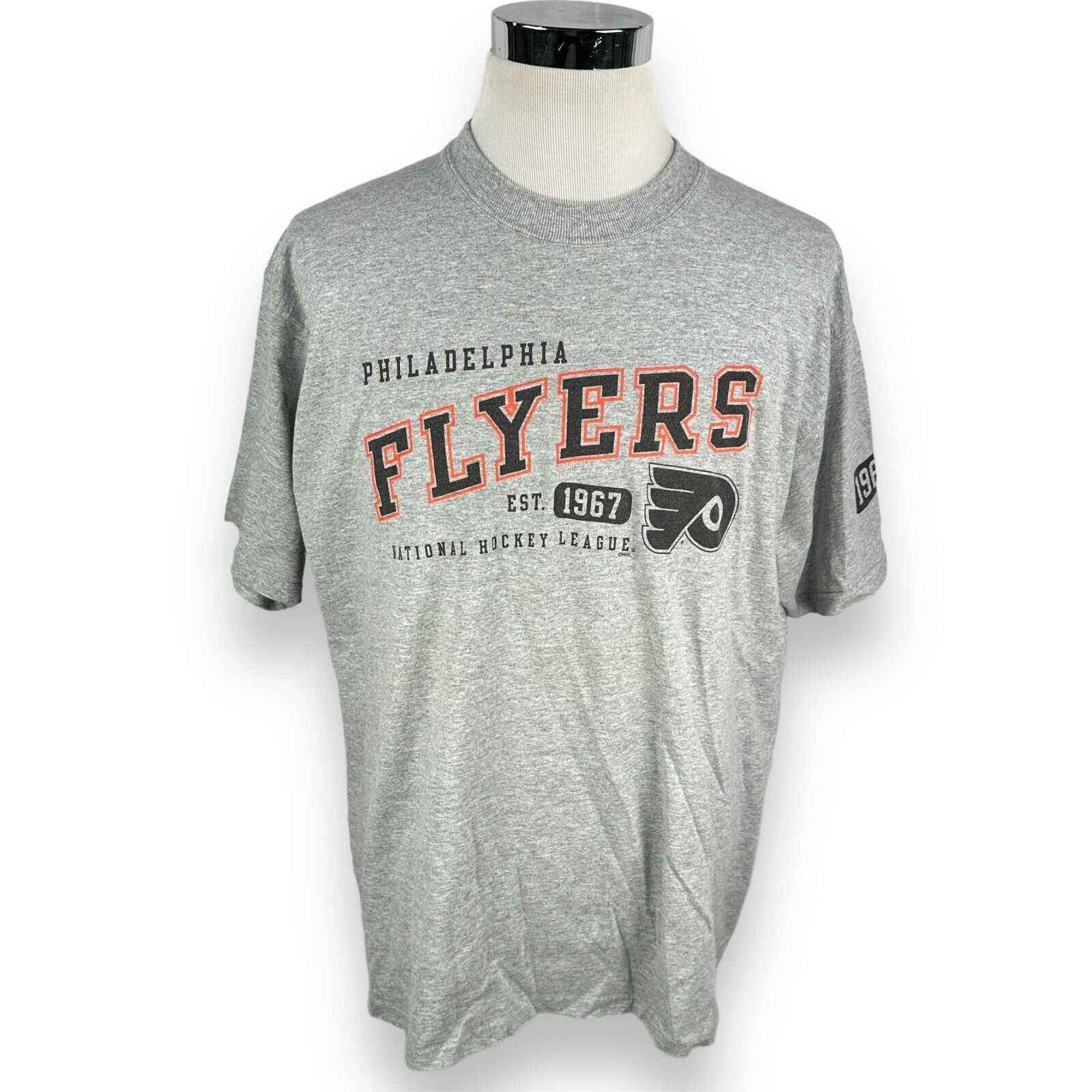 Pro Player Vintage Philadelphia Flyers Pro Player T-Shirt Large Gray Size US L / EU 52-54 / 3 - 1 Thumbnail
