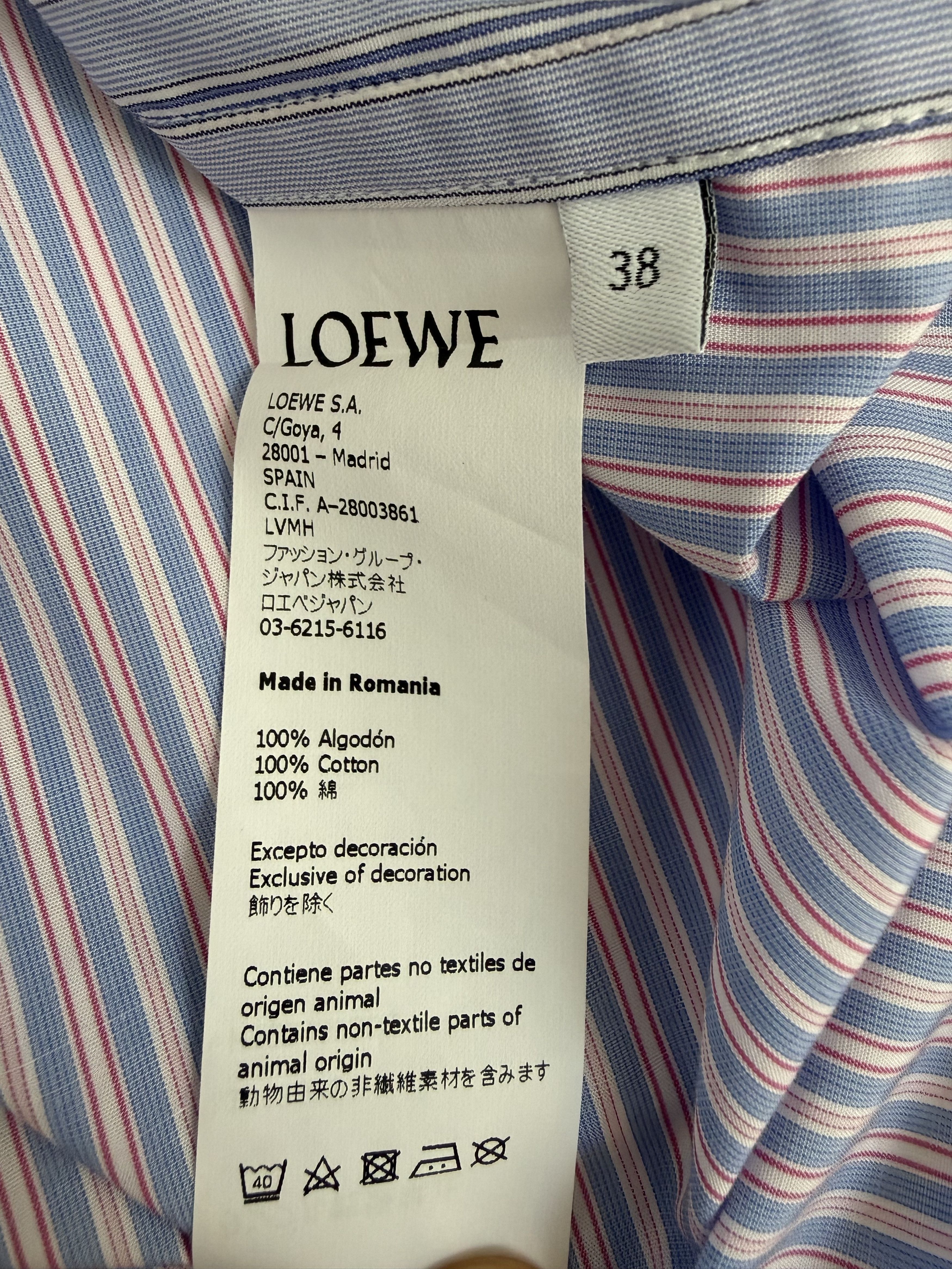 Loewe Multipattern Stripe Sport Shirt Size US S / EU 44-46 / 1 - 6 Thumbnail