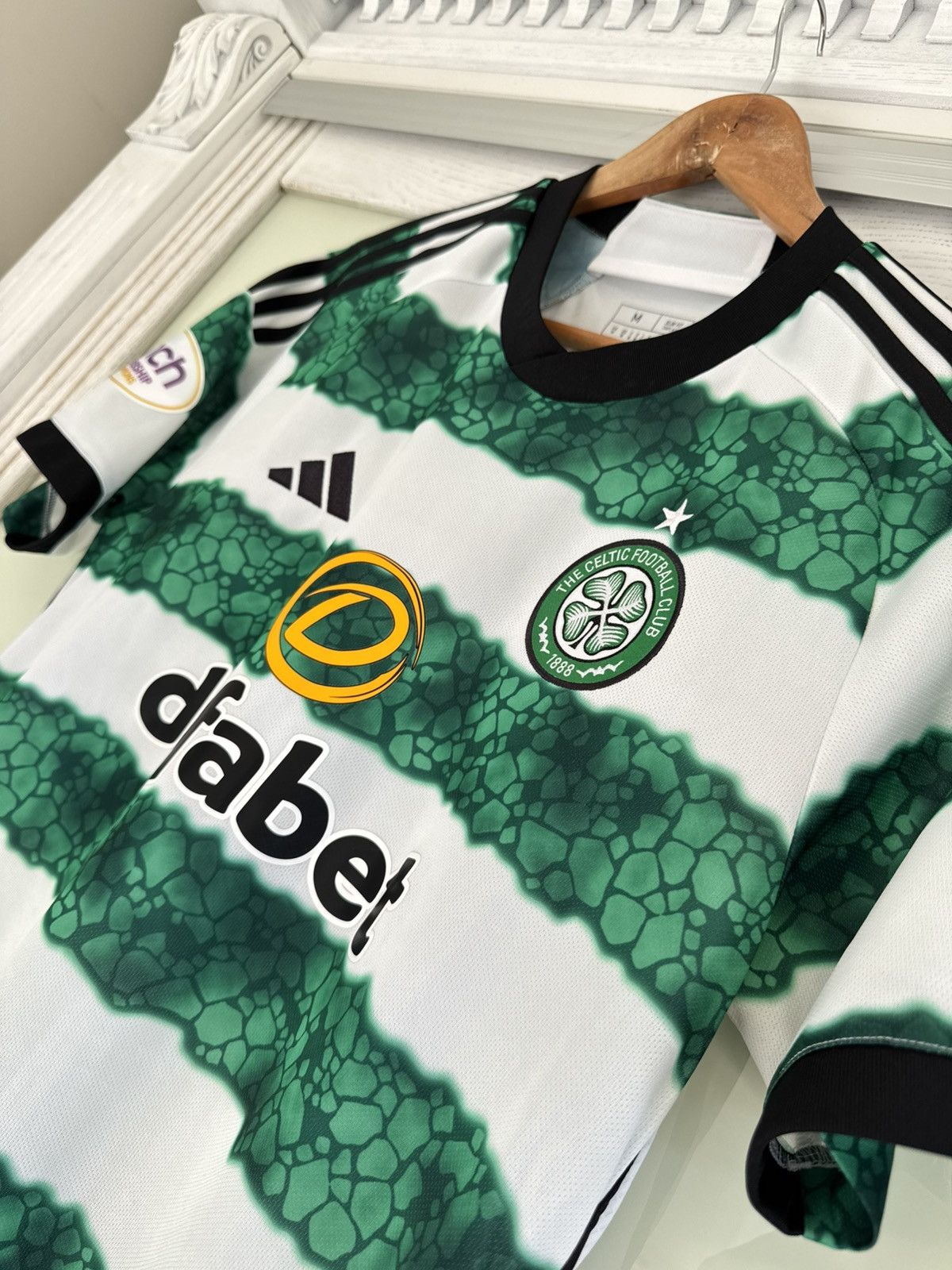 Adidas Celtic Glasgow 2023-2024 Home Soccer Jersey Football Shirt Size US M / EU 48-50 / 2 - 6 Thumbnail