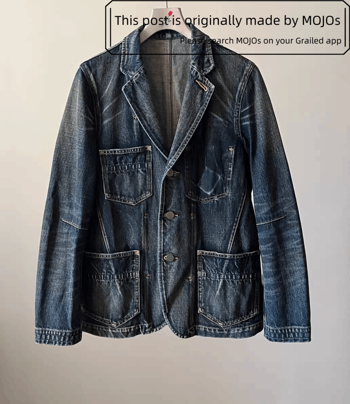 Number (N)ine Number Nine denim jacket | Grailed