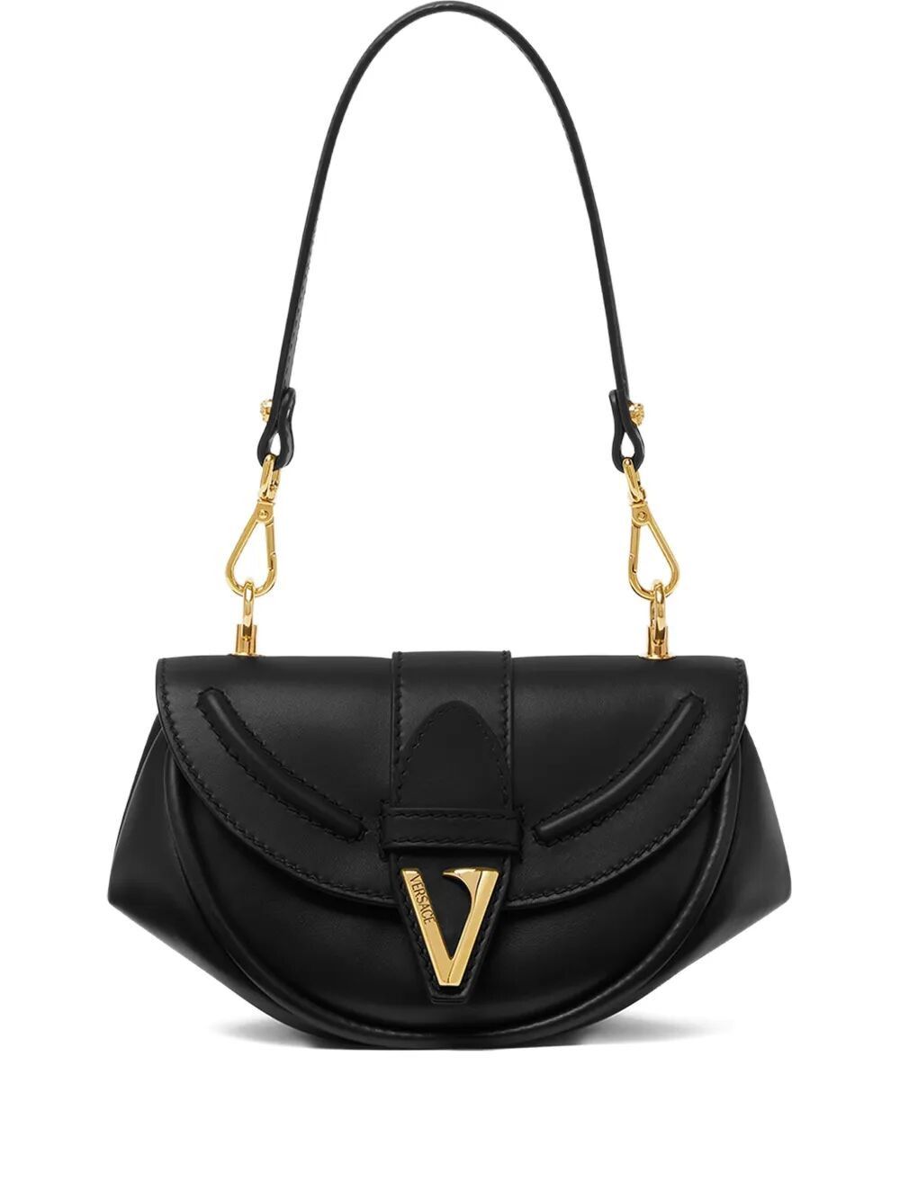 Versace "VIRTUS" SMALL SHOULDER BAG CALF LEATHER Size ONE SIZE - 1 Thumbnail