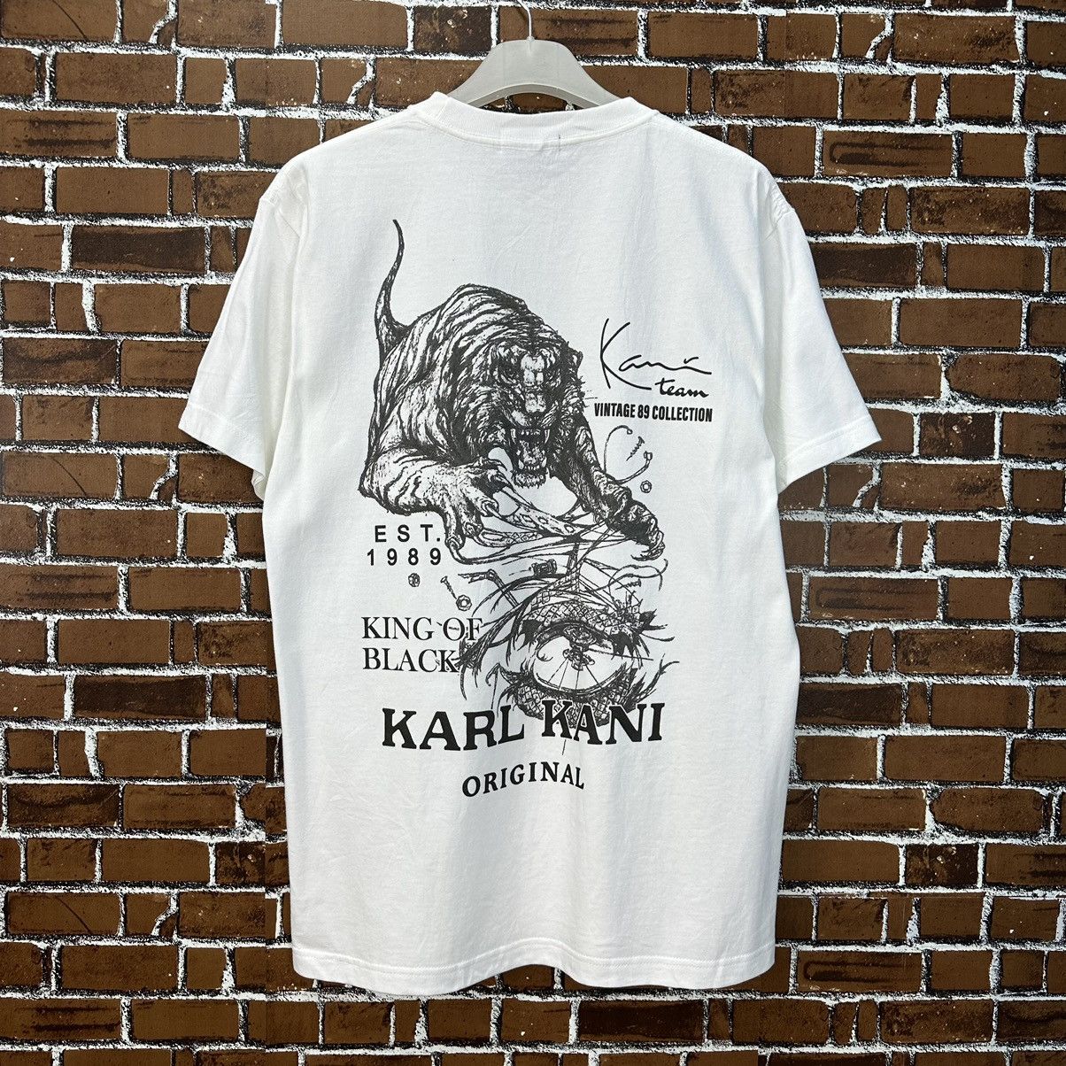Karl Kani Karl Kani King of Black TShirt A817 Size US M / EU 48-50 / 2 - 1 Thumbnail