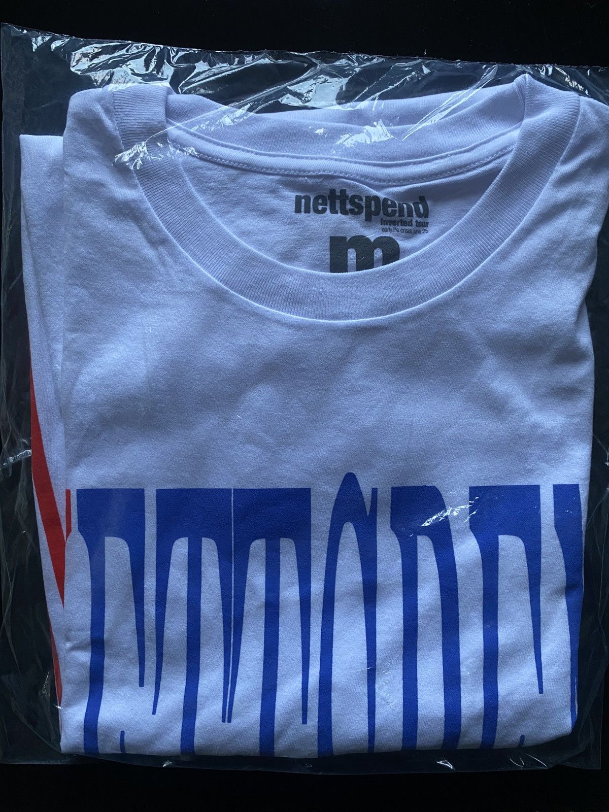 トップス Nettspend Invert Tour Vlone T-Shirt Rap Tees Nettspend Invert Tour Vlone Tee | Grailed
