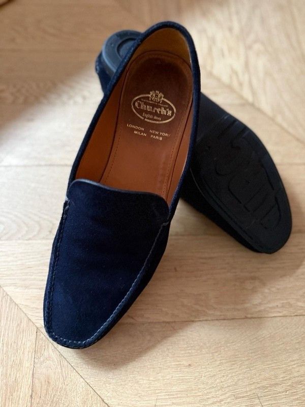 Church's Karl suede loafers without ribbons. Size US 11.5 / EU 44-45 - 6 Thumbnail