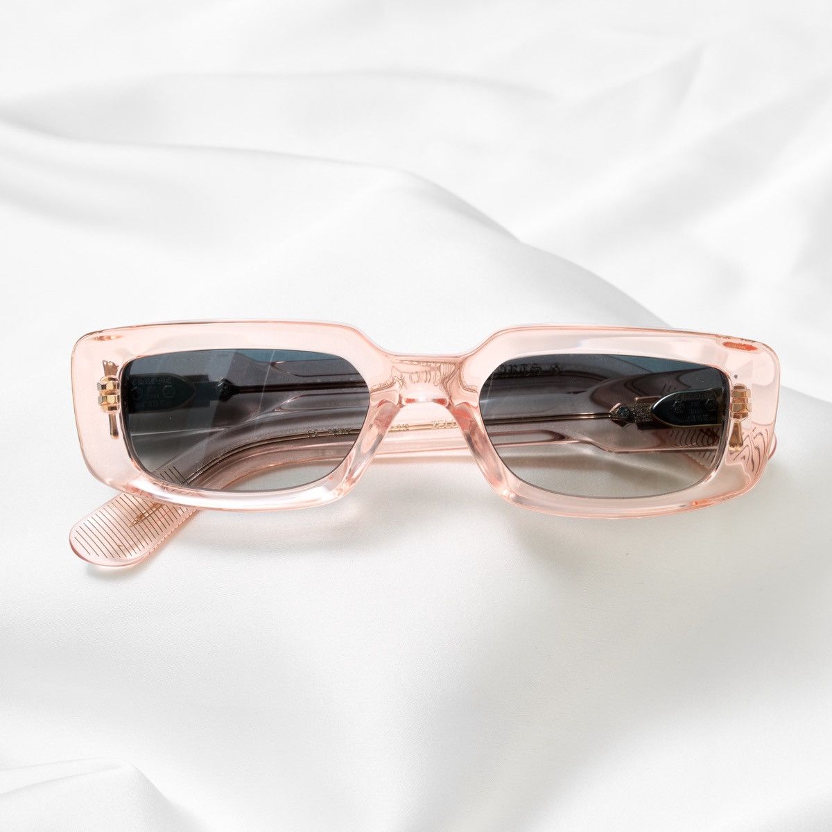 Chrome Hearts CHROME HEARTS ZELDA PINK CRYSTAL SUNGLASSES Size ONE SIZE - 6 Thumbnail