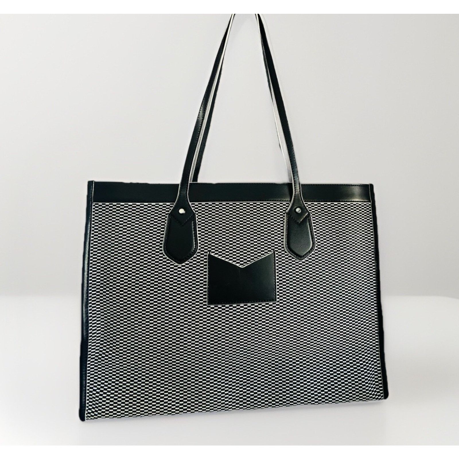 Michael Kors New Michael Kors Bay Large Tote East West Woven Canvas Bag Size ONE SIZE - 2 Thumbnail