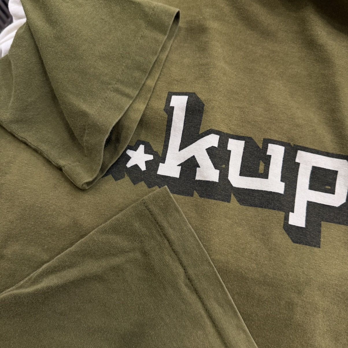 Hysteric Glamour Vintage Hysteric “fkup!” Tee – Olive Green Size US L / EU 52-54 / 3 - 6 Thumbnail