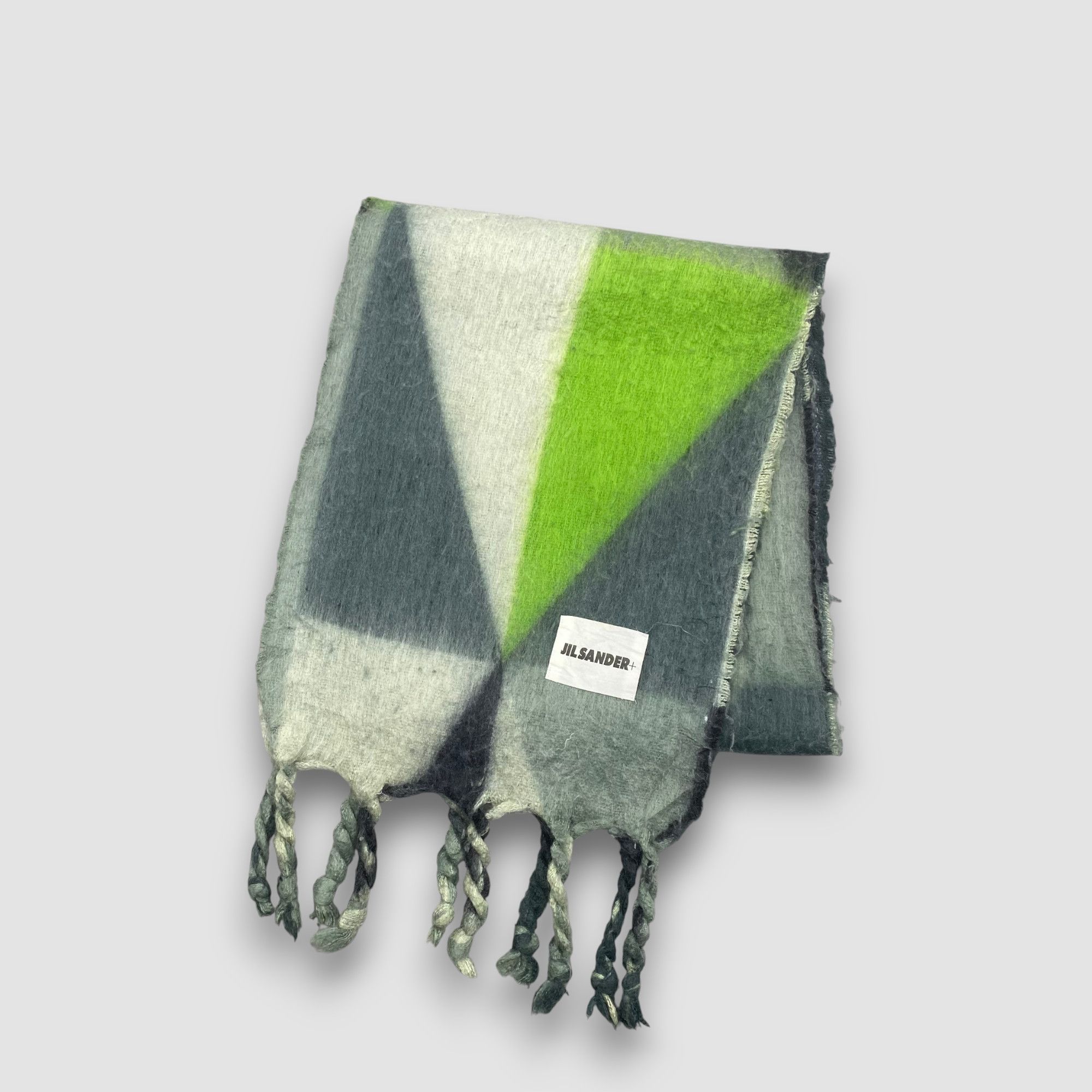 Jil Sander Vintage Jil Sander Scarf Muffler Wool Chunky Winter Scarves Size ONE SIZE - 3 Thumbnail