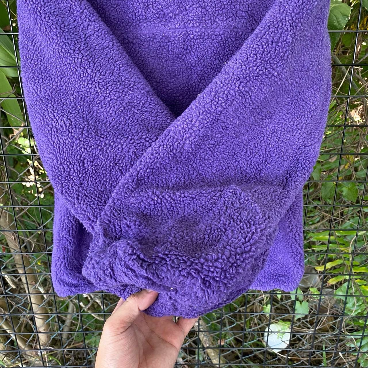 Japanese Brand × Purple Wego Deep Pile Fleece Zipper Jacket Size US M / EU 48-50 / 2 - 10 Thumbnail