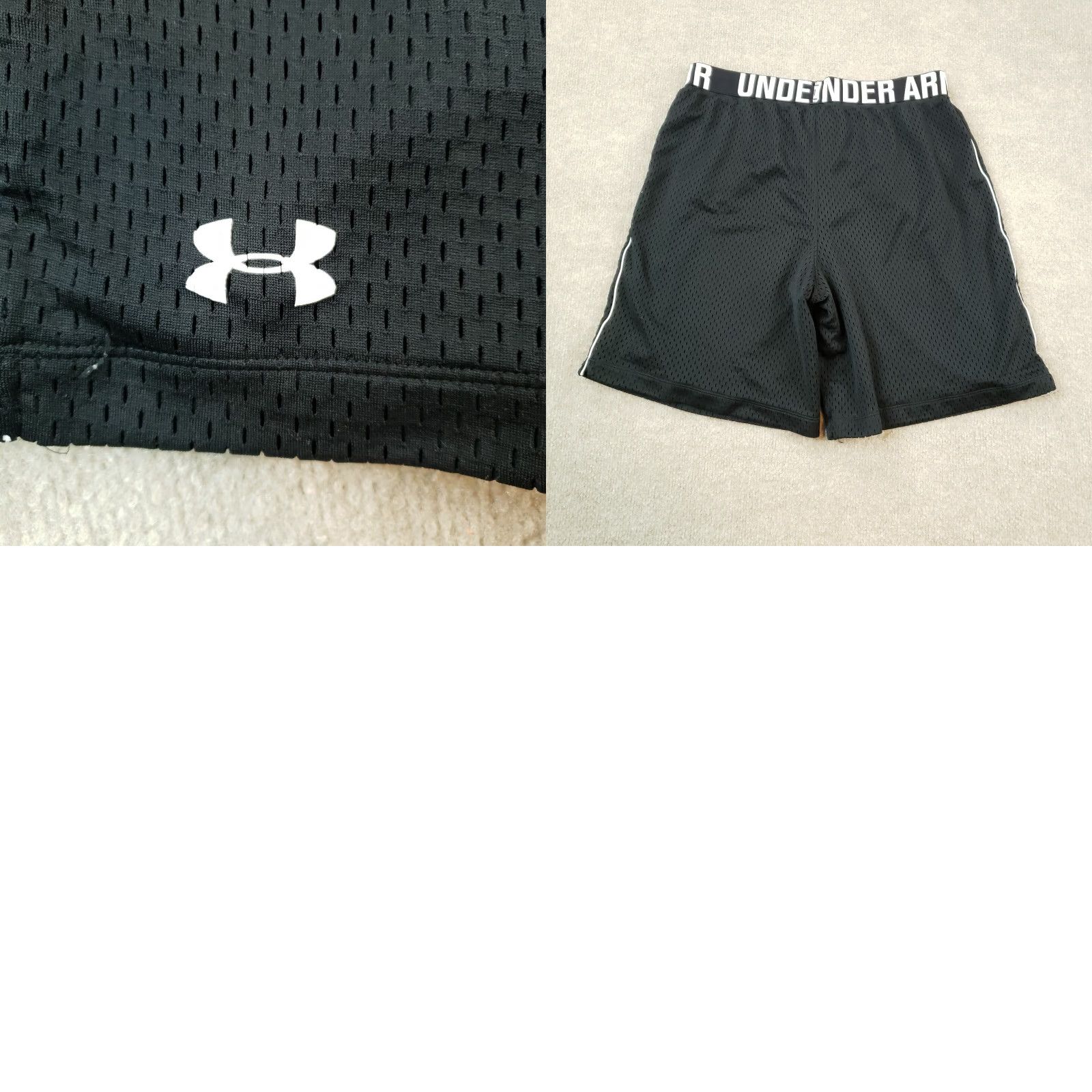 Under Armour Under Armour Sweat Shorts Mens Medium Black Drawstring Waist Size US 30 / EU 46 - 8 Thumbnail