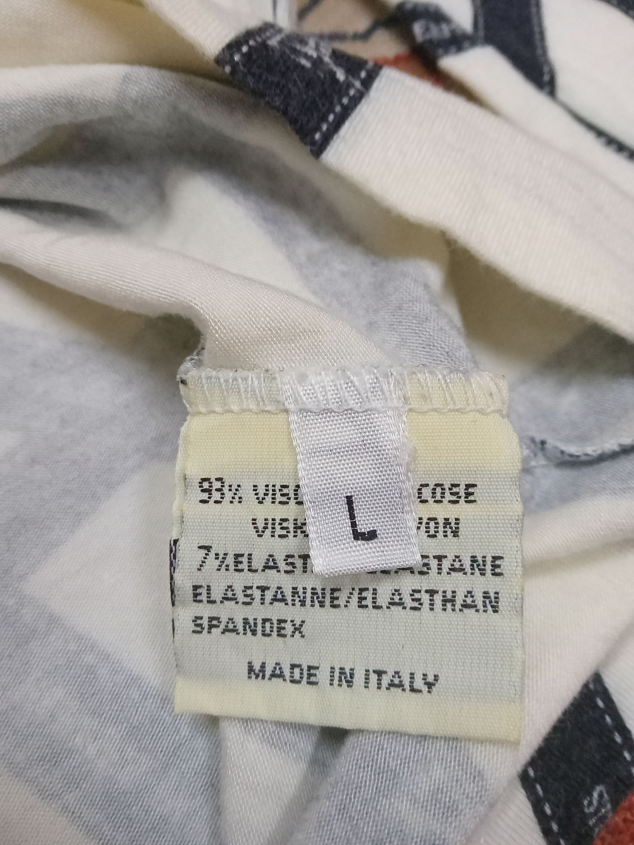 Hermes × Vintage Vintage Hermes Paris Ribbons Design Shirt Size L / US 10 / IT 46 - 4 Thumbnail