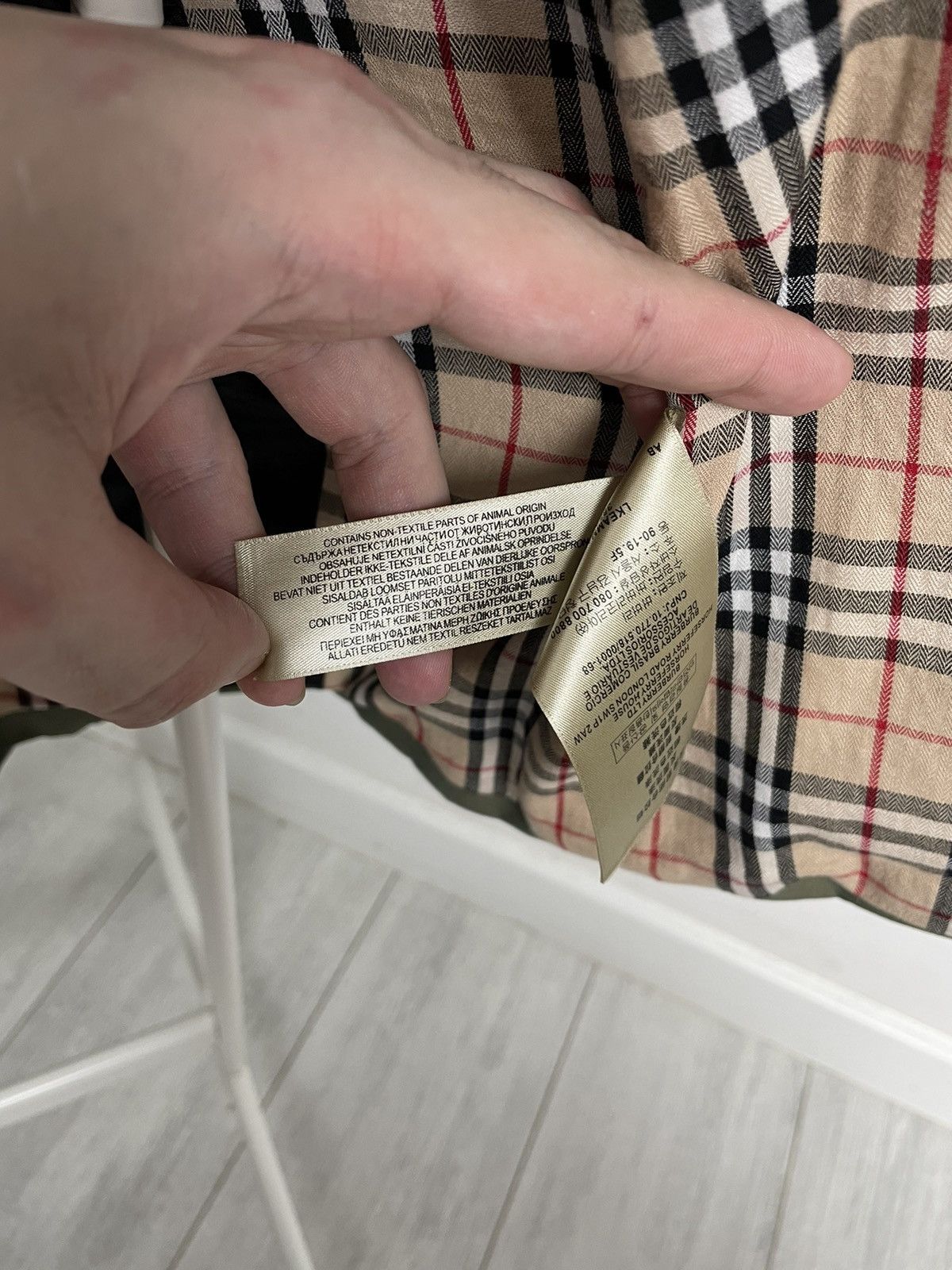 Burberry Burberry London England Trench Coat nova check UK 6 Women’s Size XS / US 0-2 / IT 36-38 - 12 Thumbnail