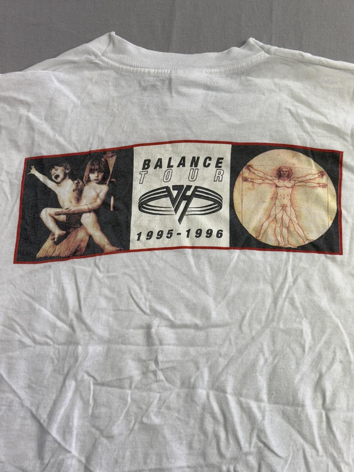 Fruit Of The Loom Vintage Van Halen Tour T-shirt 1995 Balance Tour 2 Sided XL Size US XL / EU 56 / 4 - 6 Thumbnail