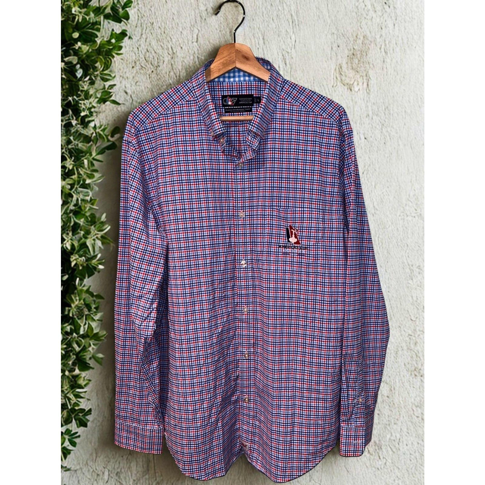 Vineyard Vines Vineyard Vines Americas Cup Bermuda 2017 Murray Shirt Sz. L Size US L / EU 52-54 / 3 - 3 Thumbnail