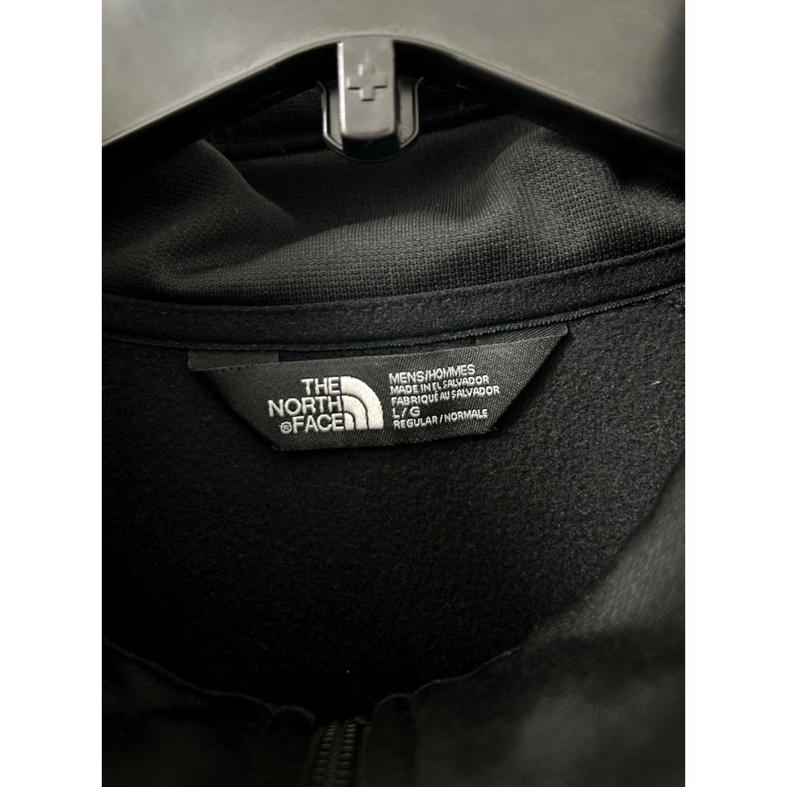 The North Face The North Face Jacket Mens L Black Lightweight Fleece Lined Full Zip L/S Size US L / EU 52-54 / 3 - 6 Thumbnail
