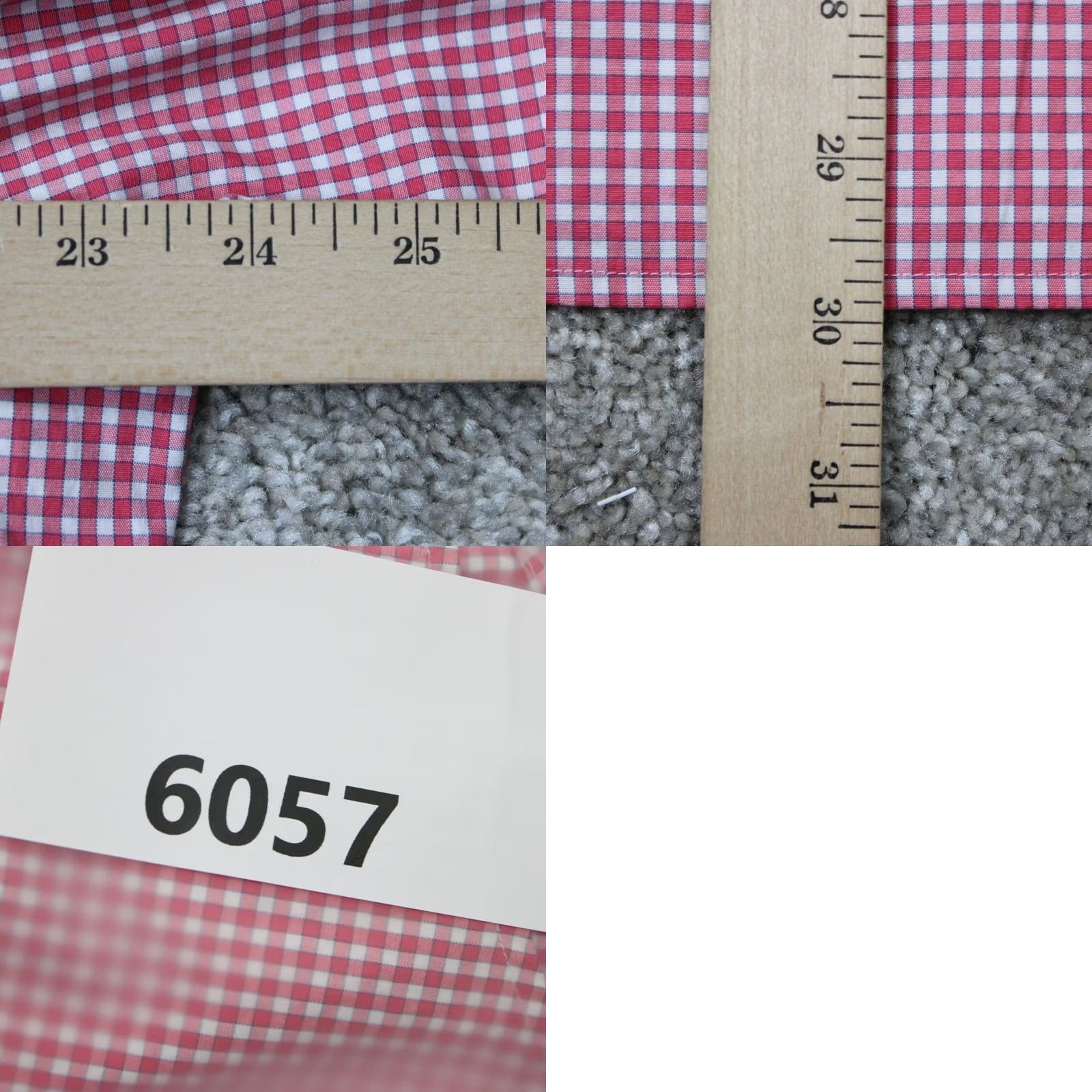 Vineyard Vines Vineyard Vines Murray Shirt Mens Large Red/White Gingham Slim Fit L/S Button-Up Shirt Size US L / EU 52-54 / 3 - 9 Thumbnail