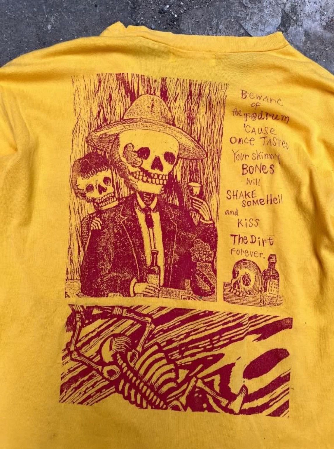 Hysteric Glamour Vintage Hysteric Glamour Billy The Bone Mega Star Comics 💛 Size US M / EU 48-50 / 2 - 2 Thumbnail