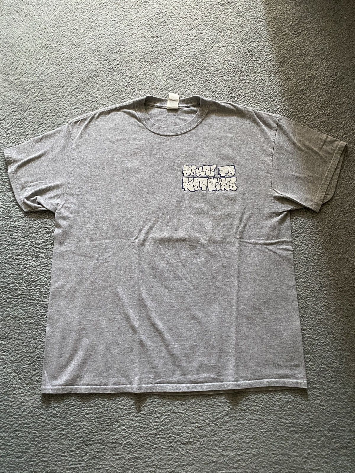 Band Tees Down to Nothing Gray XL Tee Merch Size US XL / EU 56 / 4 - 1 Thumbnail