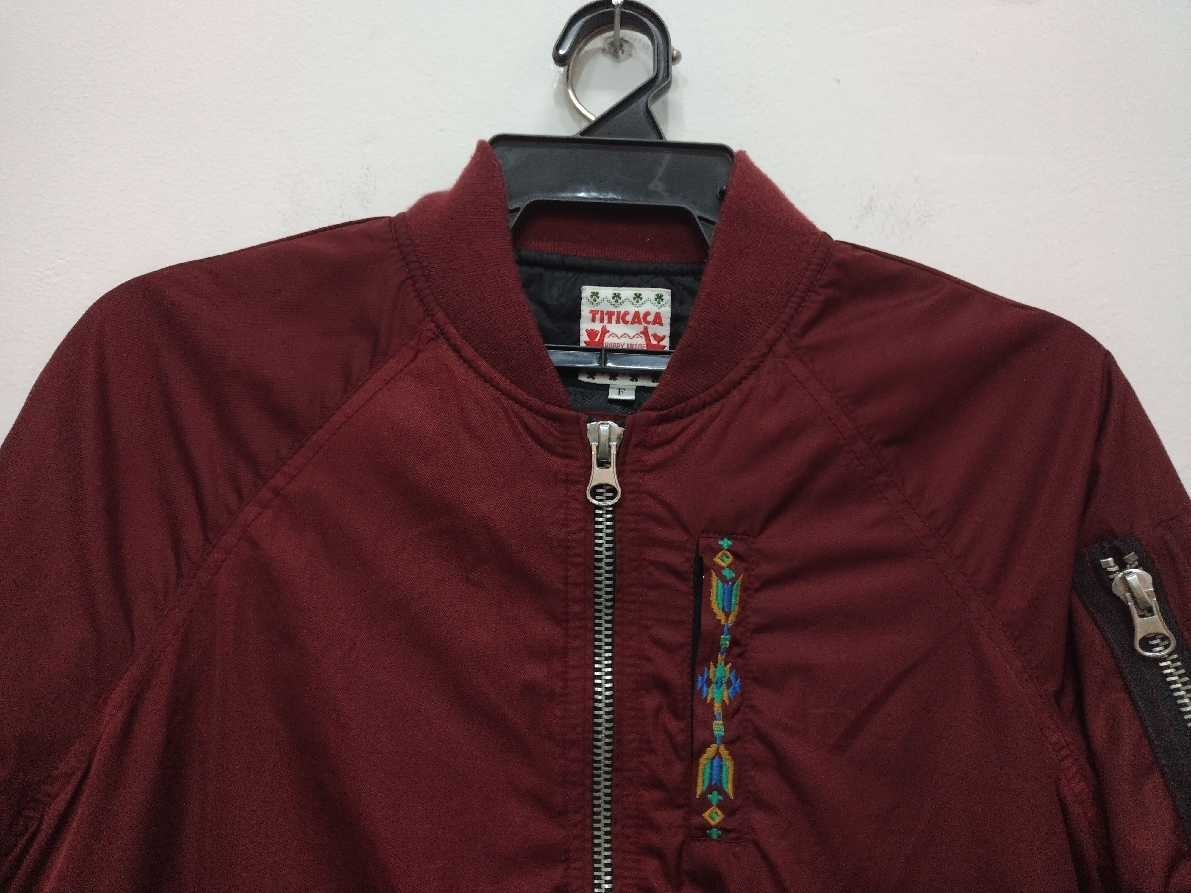 Japanese Brand VTG TITICACA NAVAJO BOMBER JACKET Size US S / EU 44-46 / 1 - 9 Thumbnail