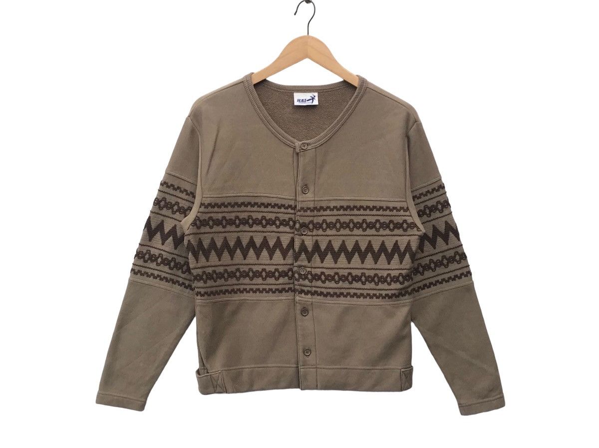 Hai Sporting Gear Hai Sporting Gear Button Sweater Miyake Jacket Size US S / EU 44-46 / 1 - 1 Thumbnail